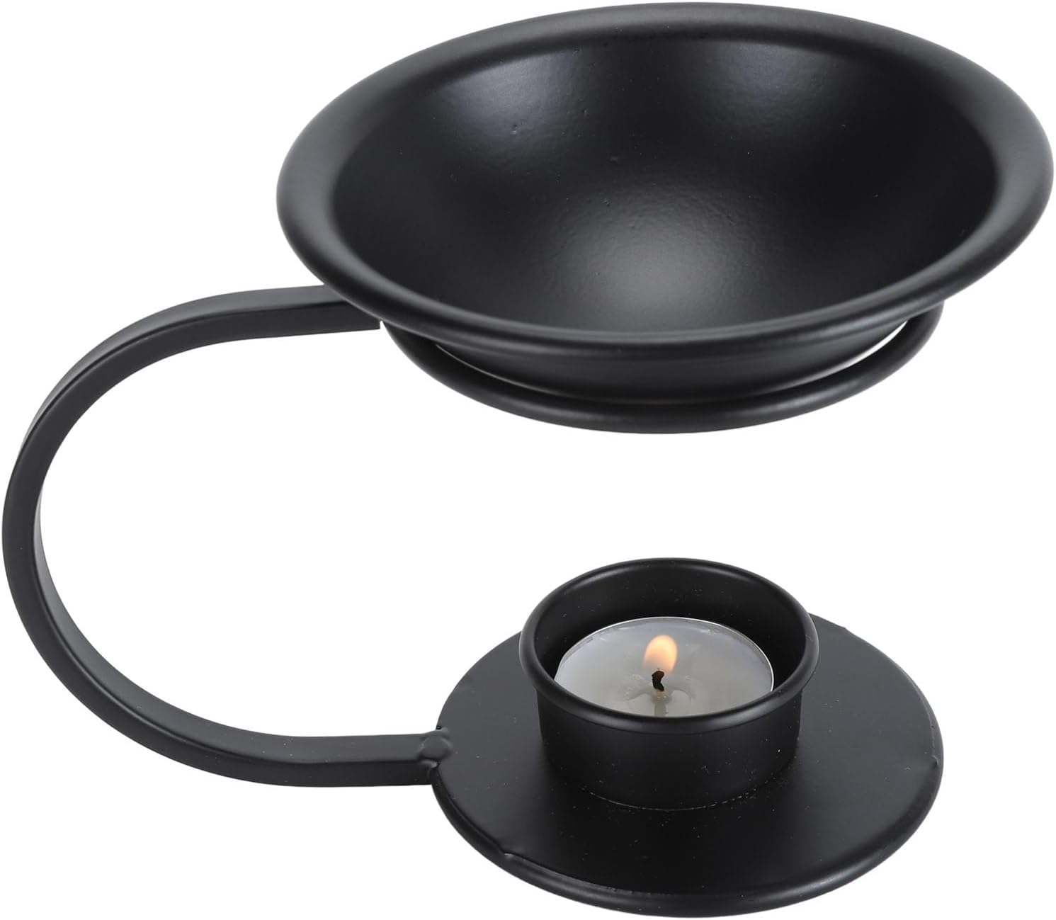 Walfront V-Shaped Iron Candle Warmer for Living Room and Bedroom