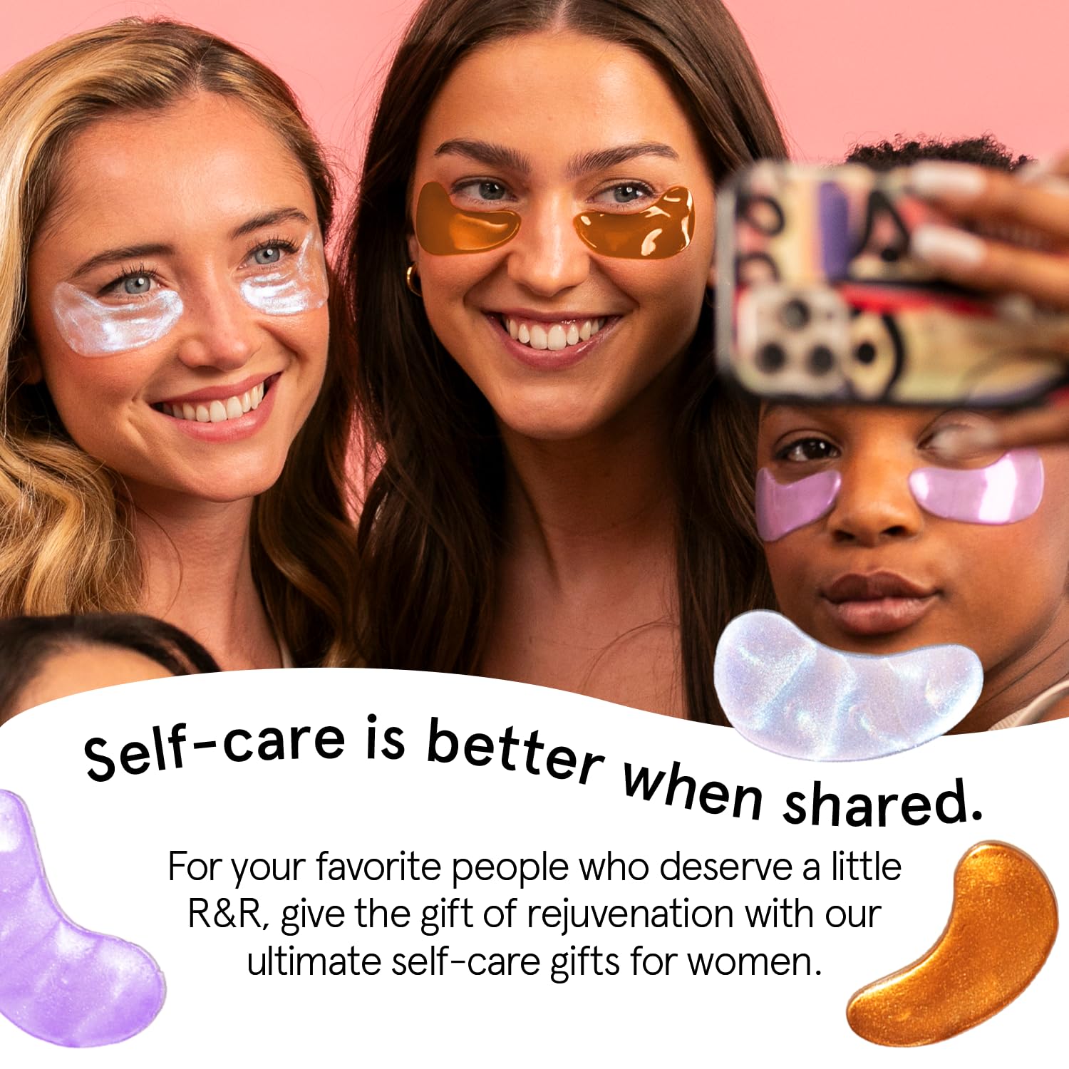 Grace Stella Under Eye Patches 12 Pairs - Dark Circles Puffiness Eye Masks