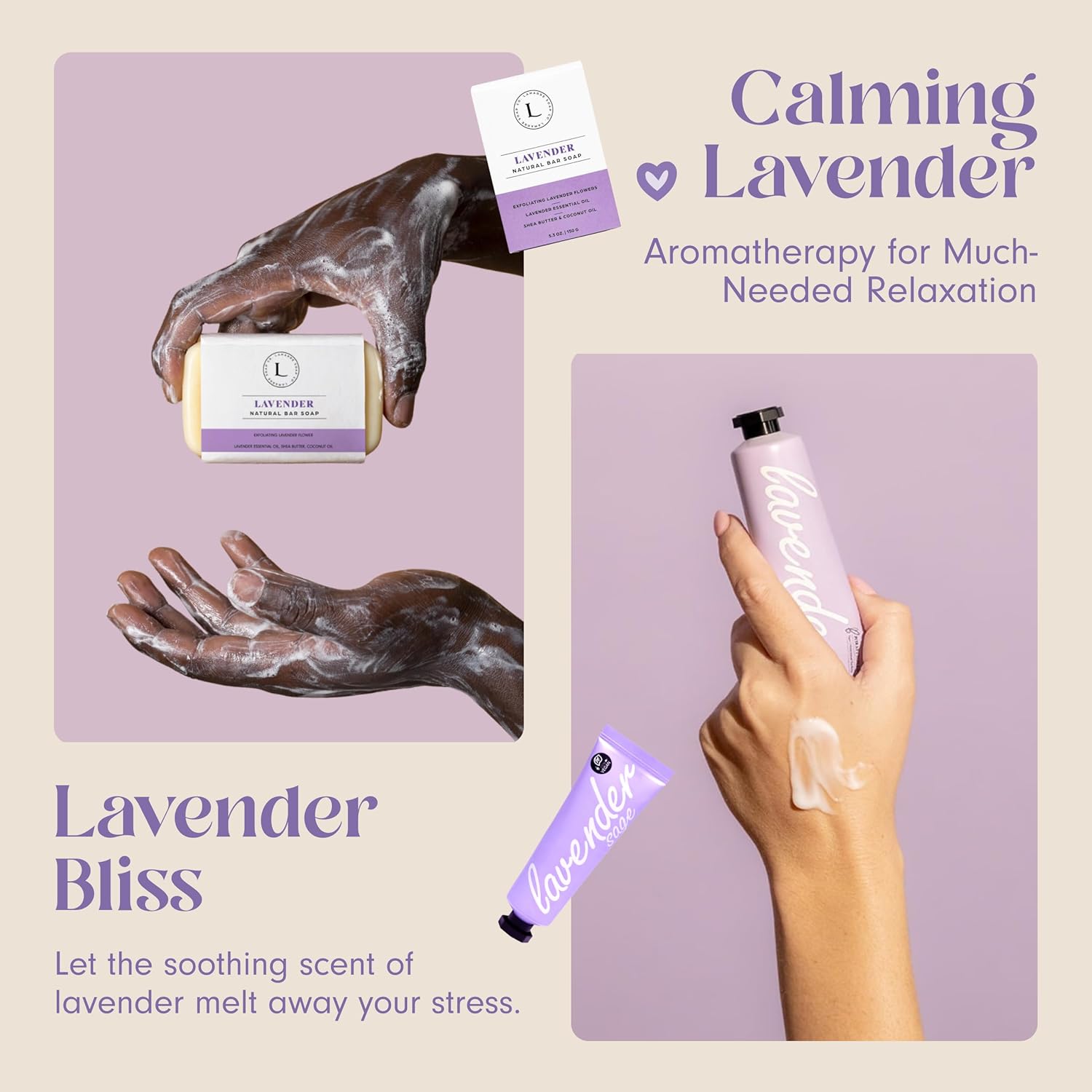 Unboxme Luxury Lavender Spa Gift Set