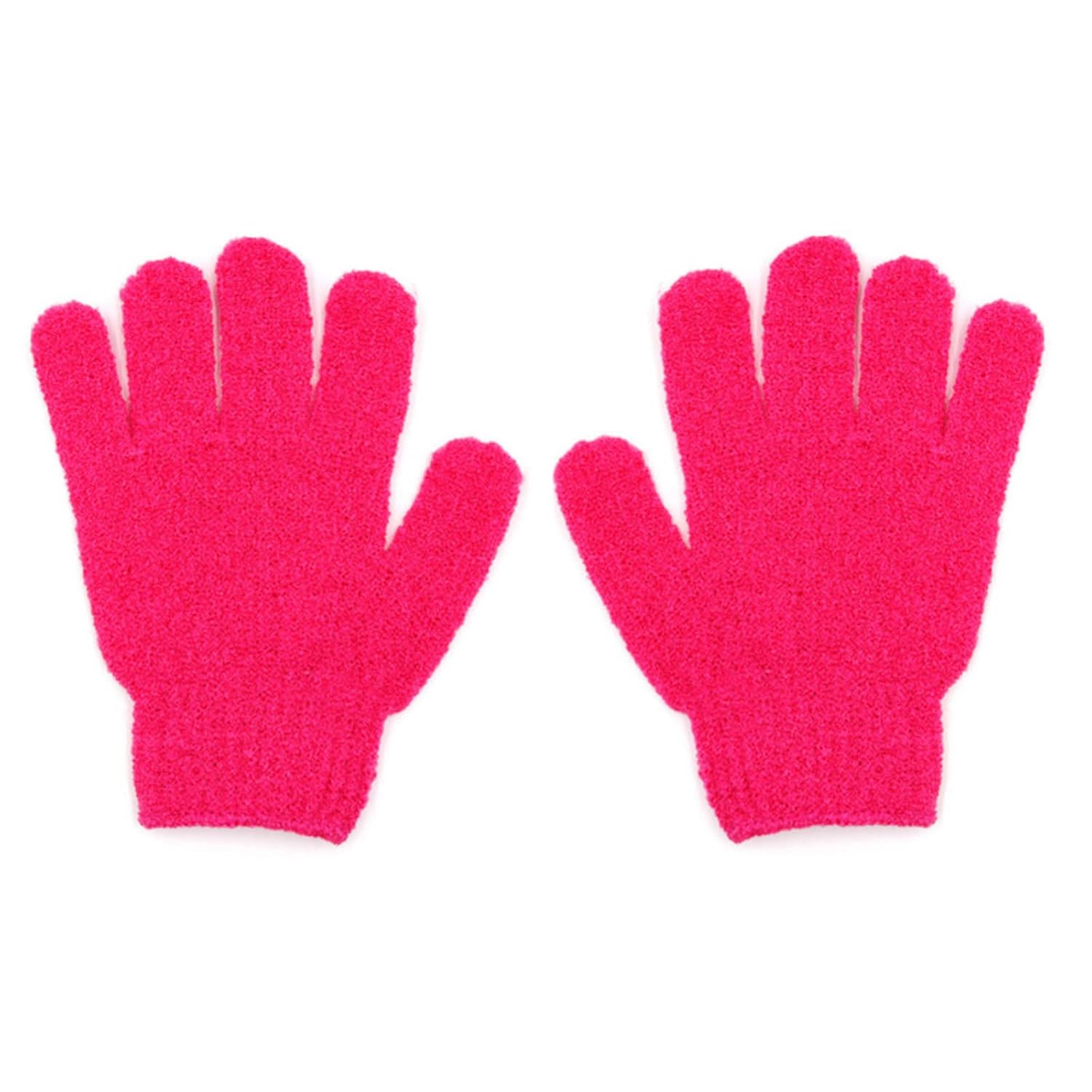 Five Fingers Bathing Gloves for Scrubbing and Cleansing