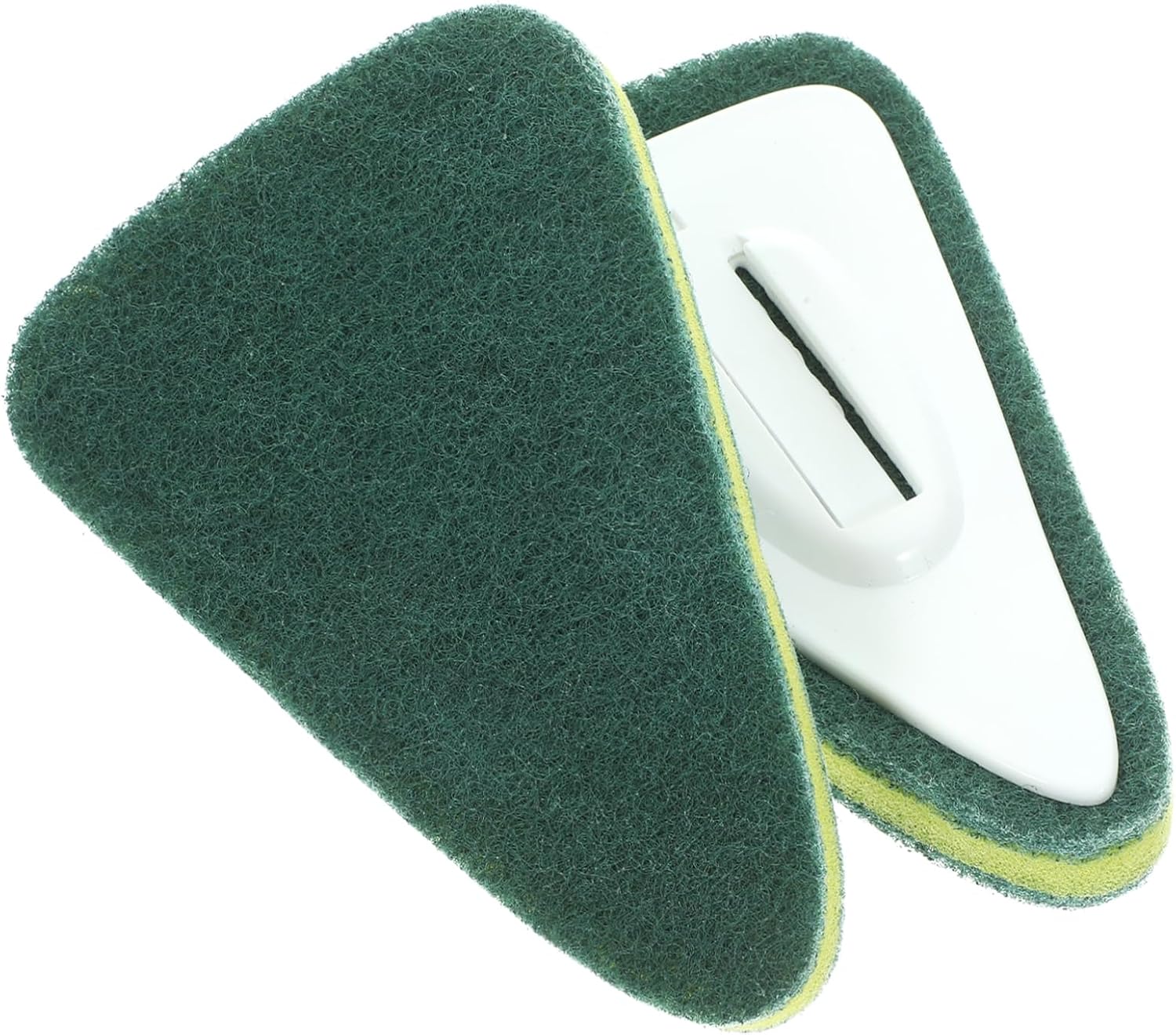 2pcs Multipurpose Cleaning Brush Heads for Bathroom Kitchen Shower Tile and Garage