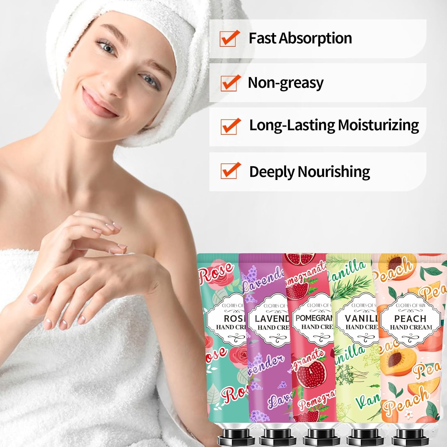 86 Pack Hand Cream Gift Set for Women