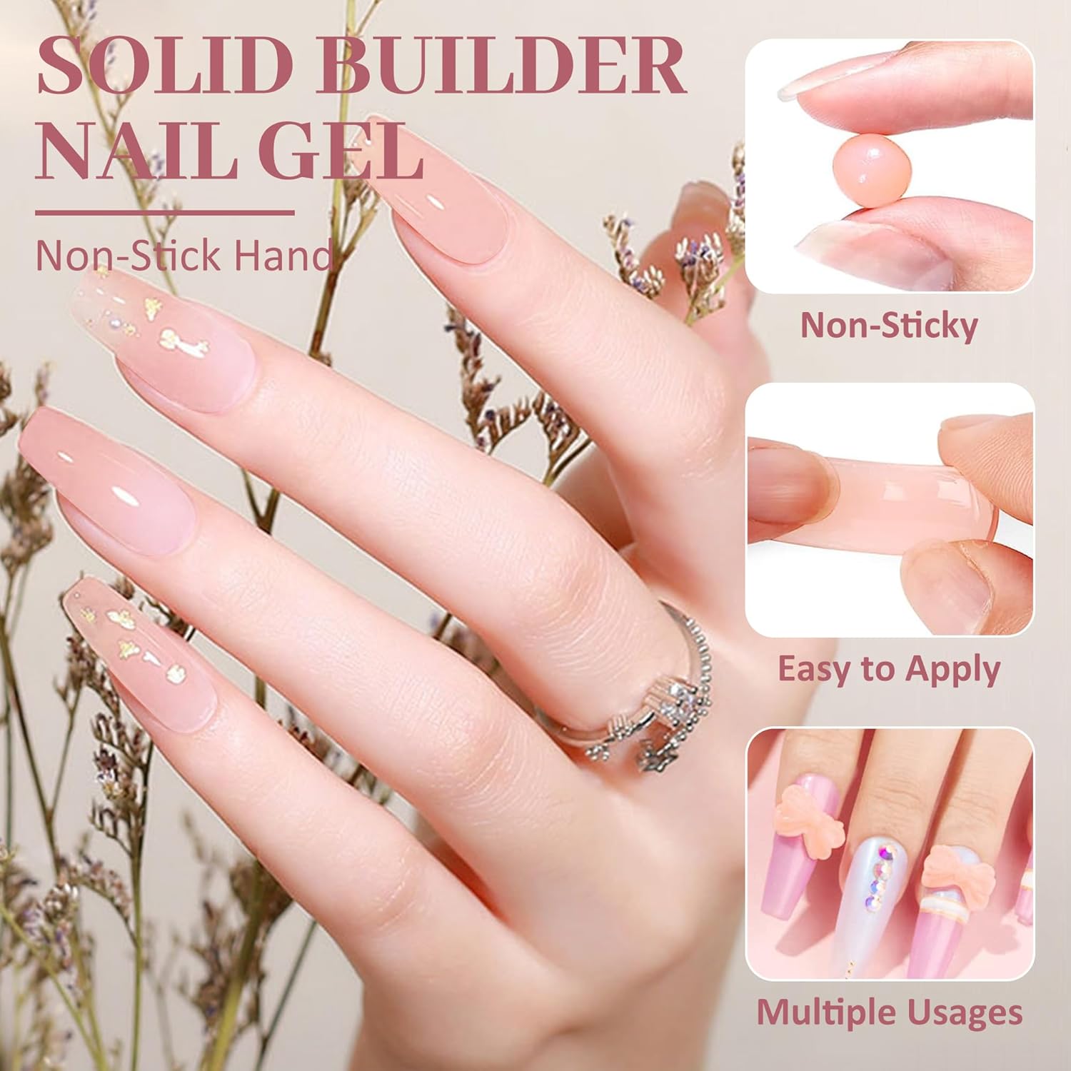 Wenida Solid Builder Gel 15ml Nail Extension Gel