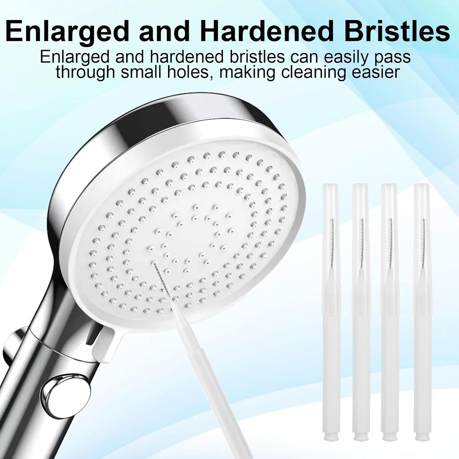 70 PCS Shower Head Cleaning Brush Set with 10 Nozzle Uncloggers