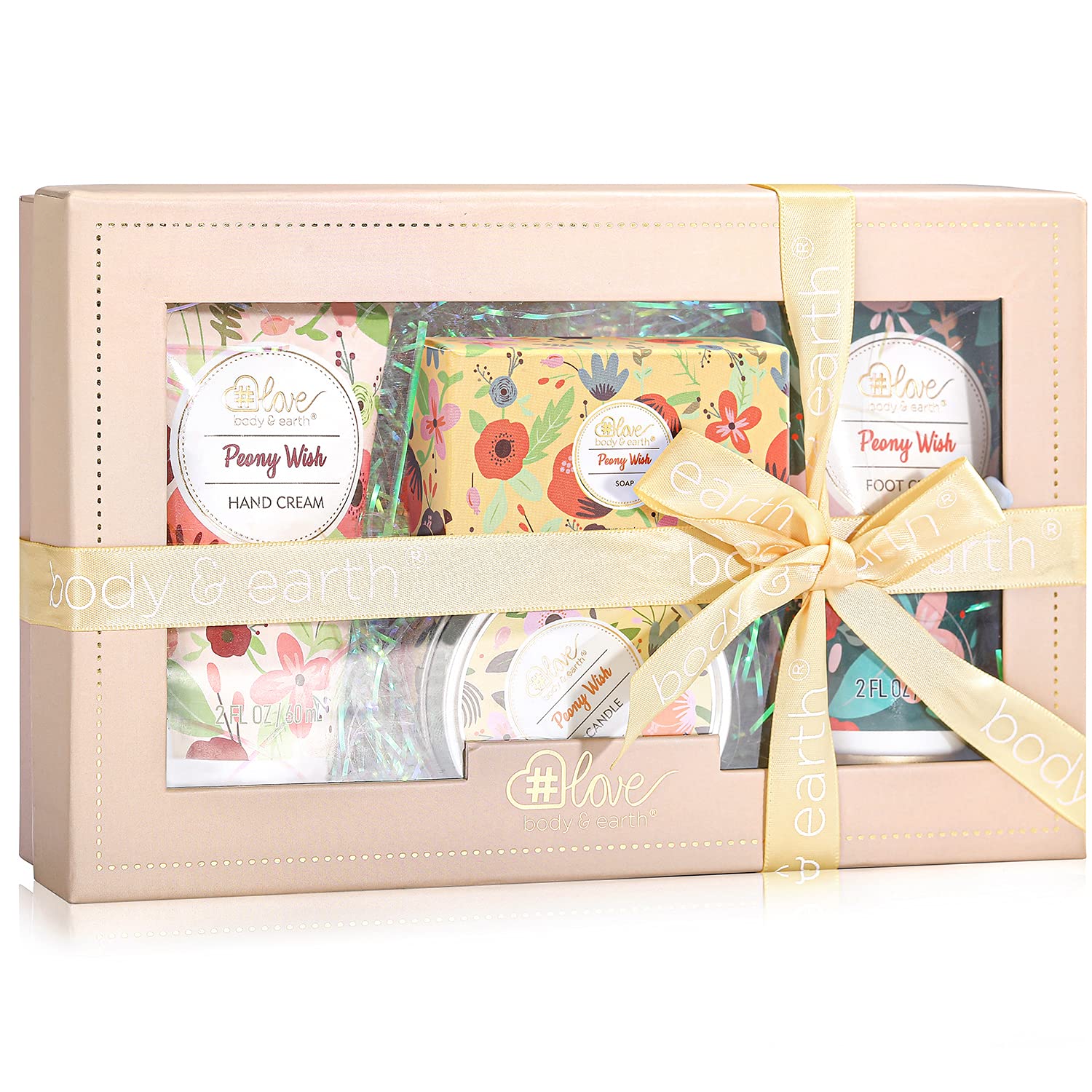 Peony Wish Hand Lotion Gift Set for Women