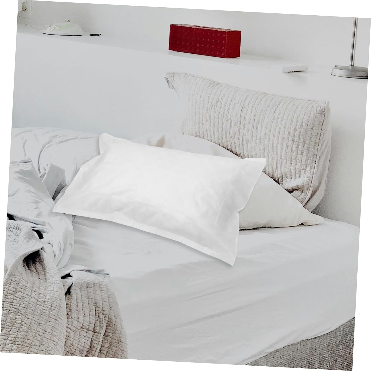 SOIMISS 50Pcs Disposable Pillow Covers for Travel