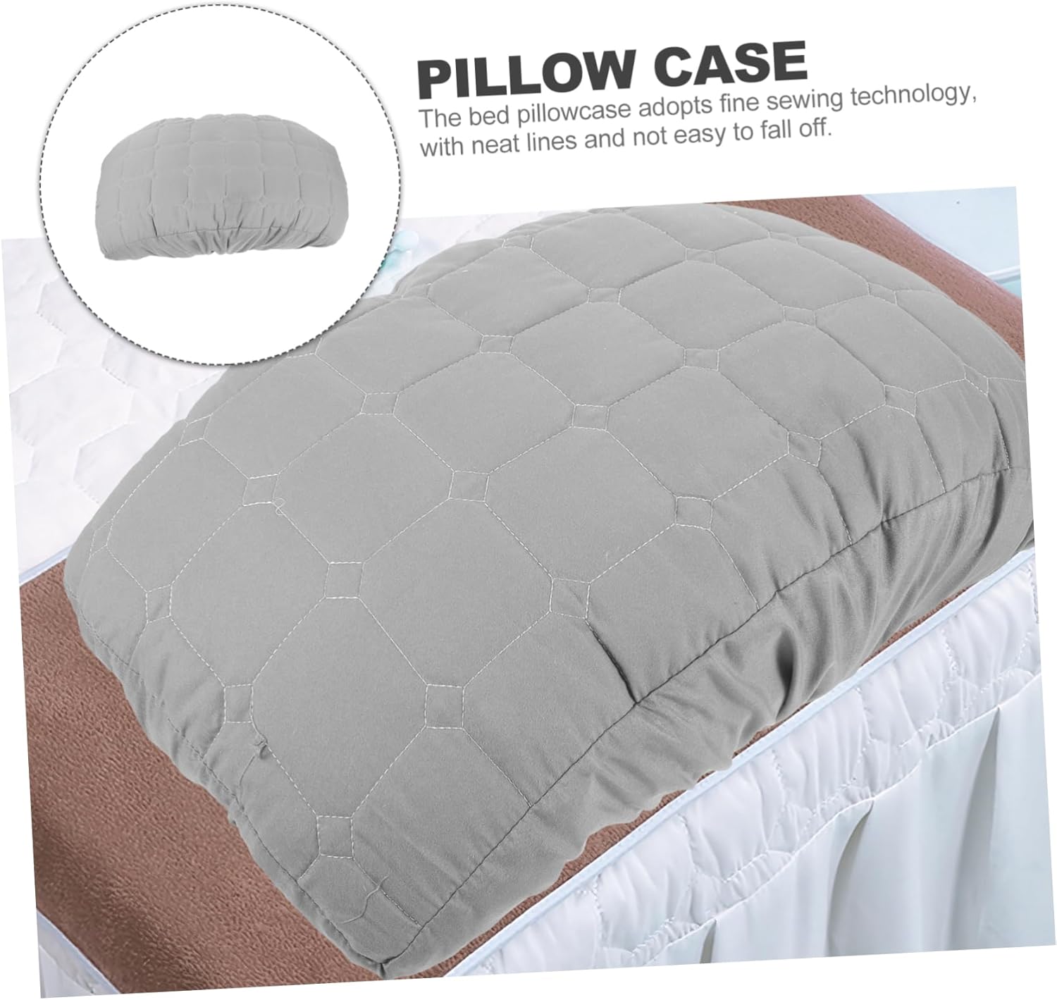 Cotton Pillow Case for Spa and Massage Bed