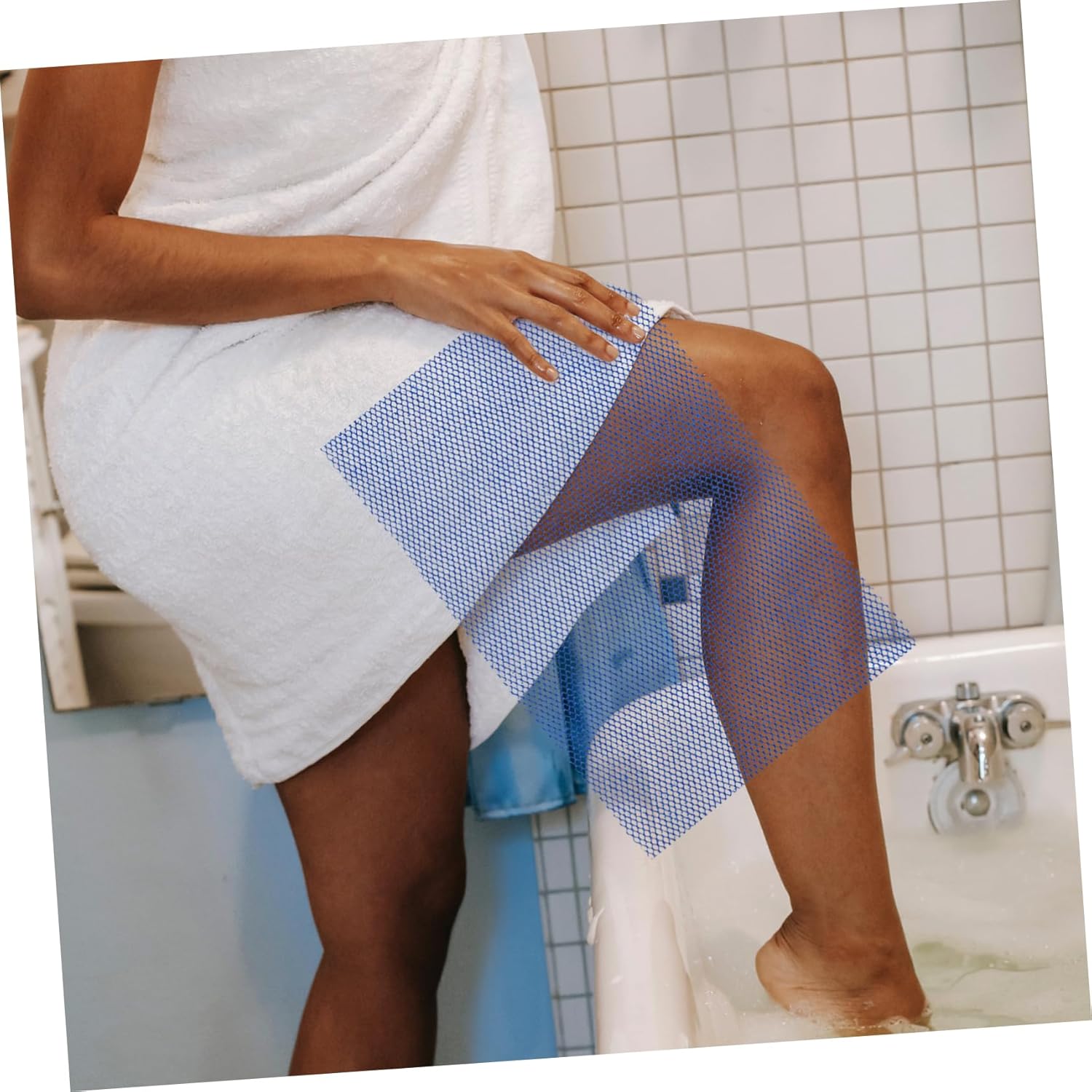 3pcs Back Scrubber Bath Towel Exfoliating Sponge