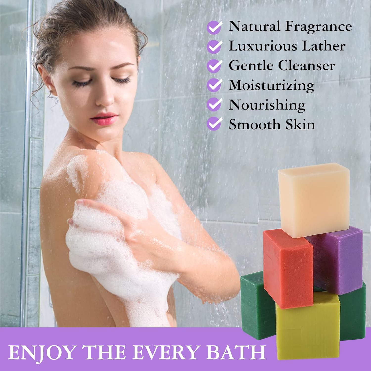 12 Pack Bar Soap Gifts for Women