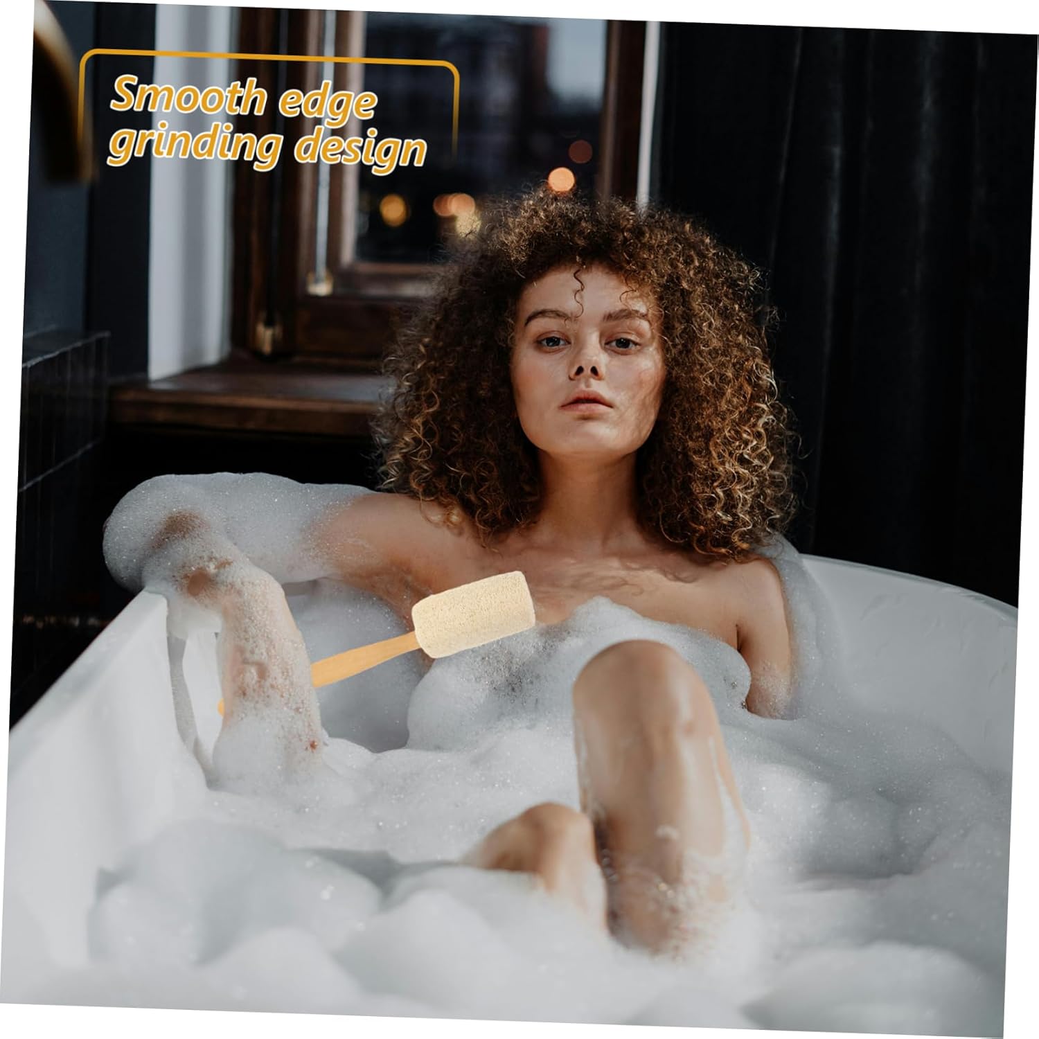 Ergonomic Long Handle Back Scrubber for Shower 1