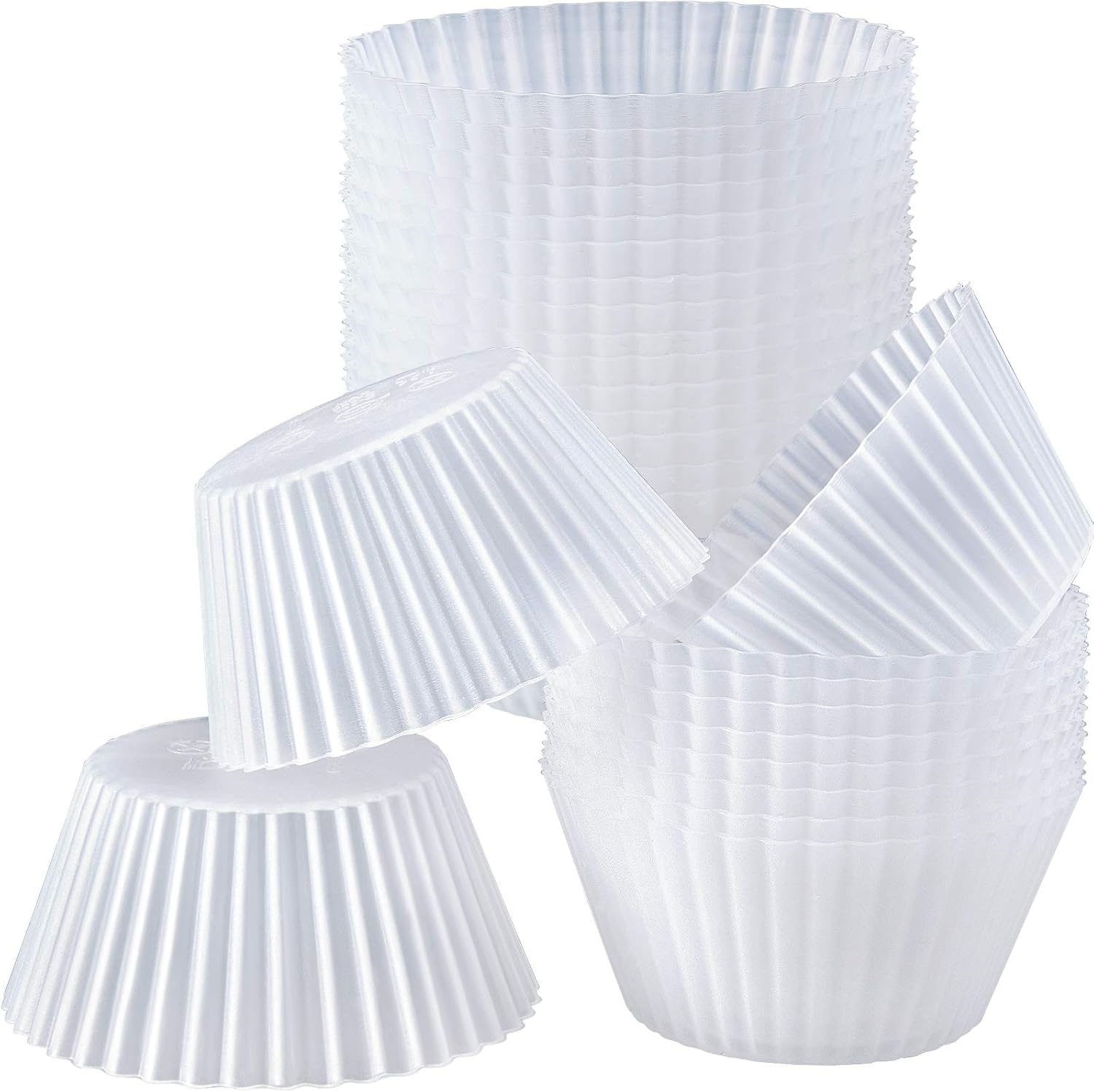 Patelai 20 Piece Silicone Wax Melt Liner Reusable