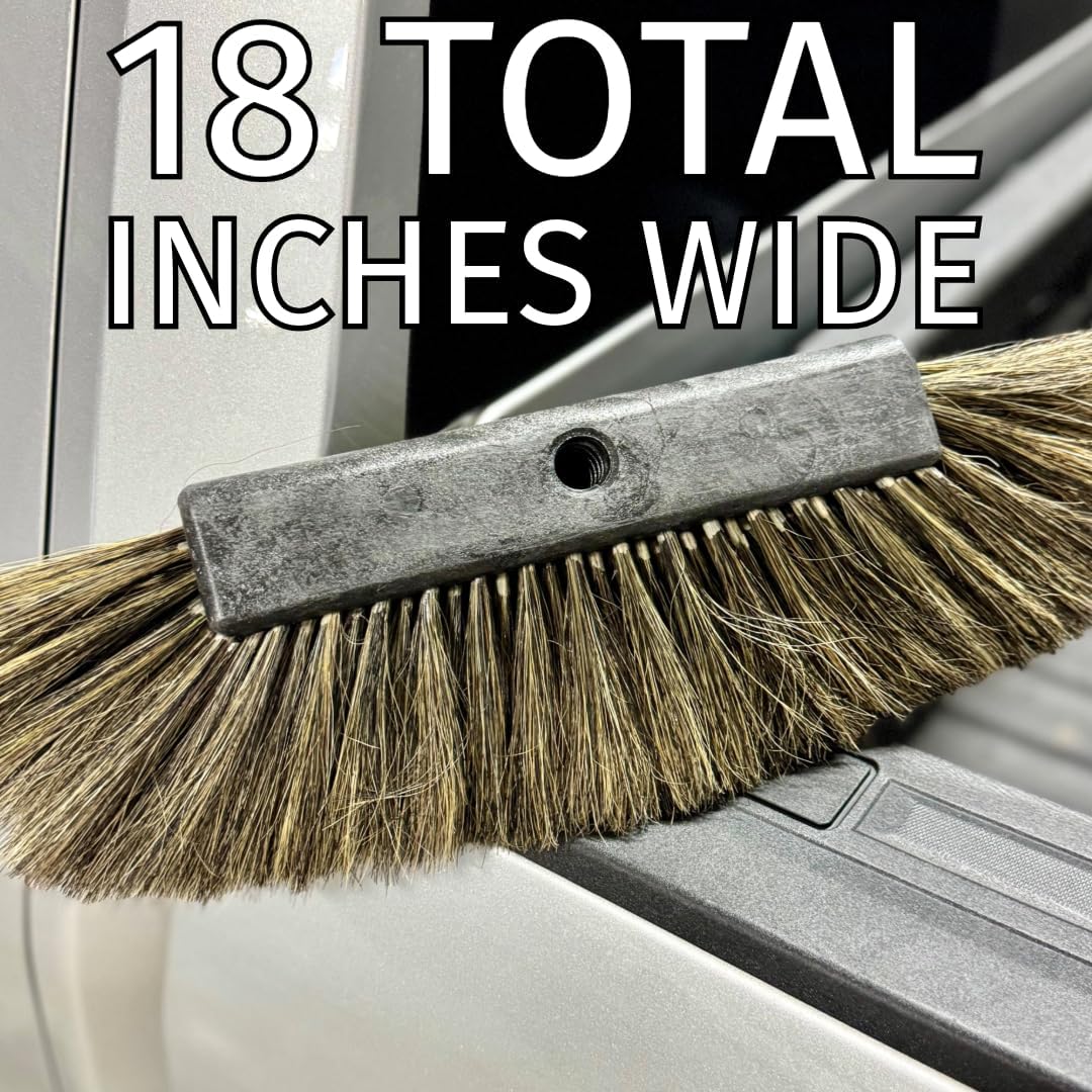 Montana Tri-Angle Boar Hair Car Wash Brush MB-1800