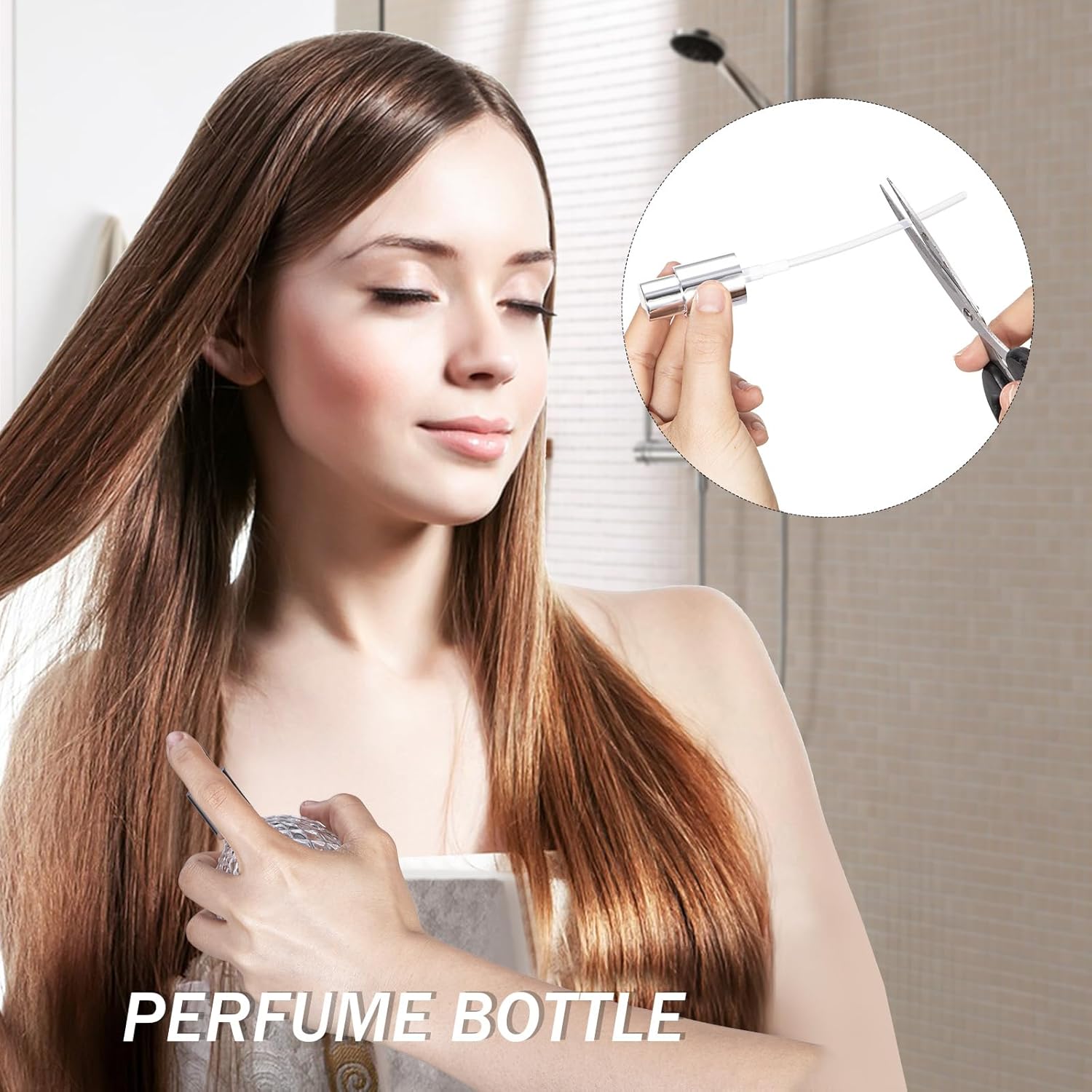 Yebeauty Vintage Glass Perfume Spray Bottle 34oz