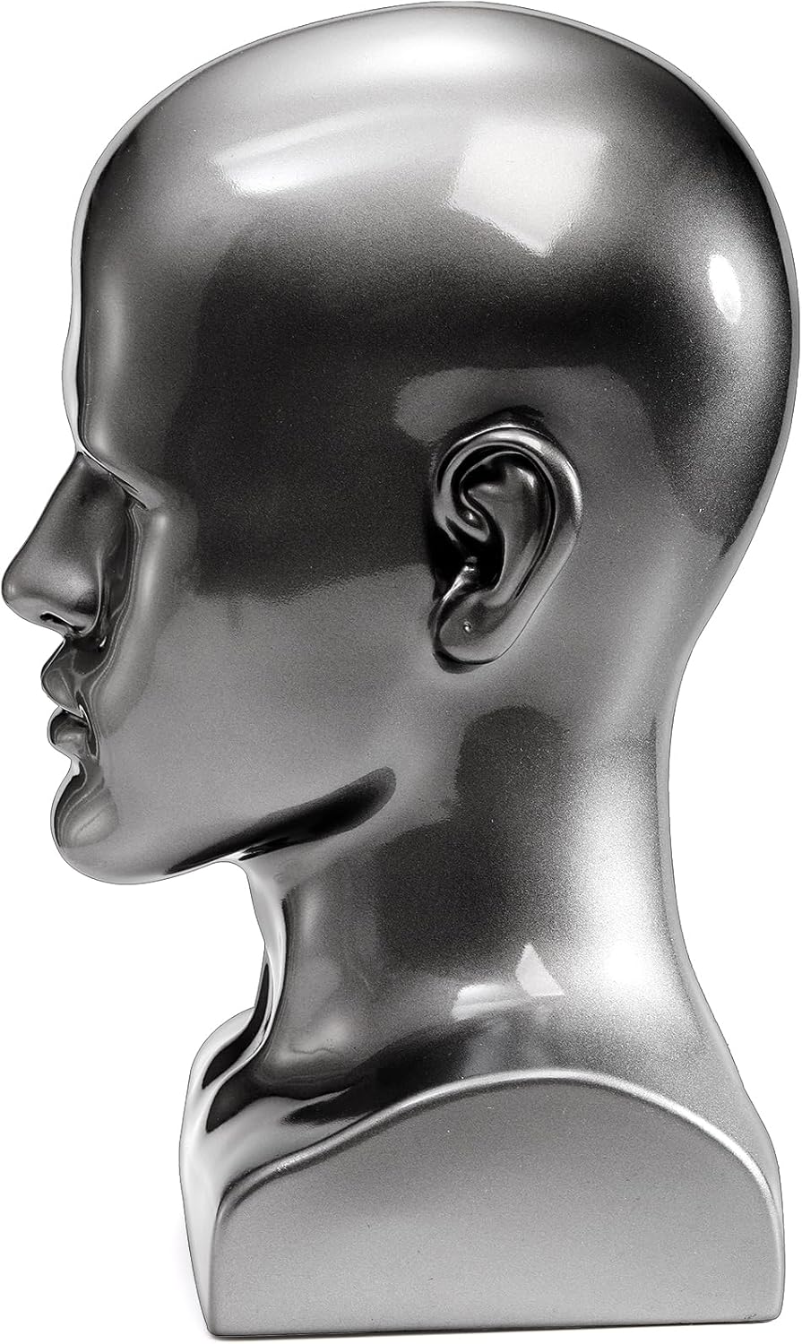 Peohud Male Mannequin Head for Wig Display