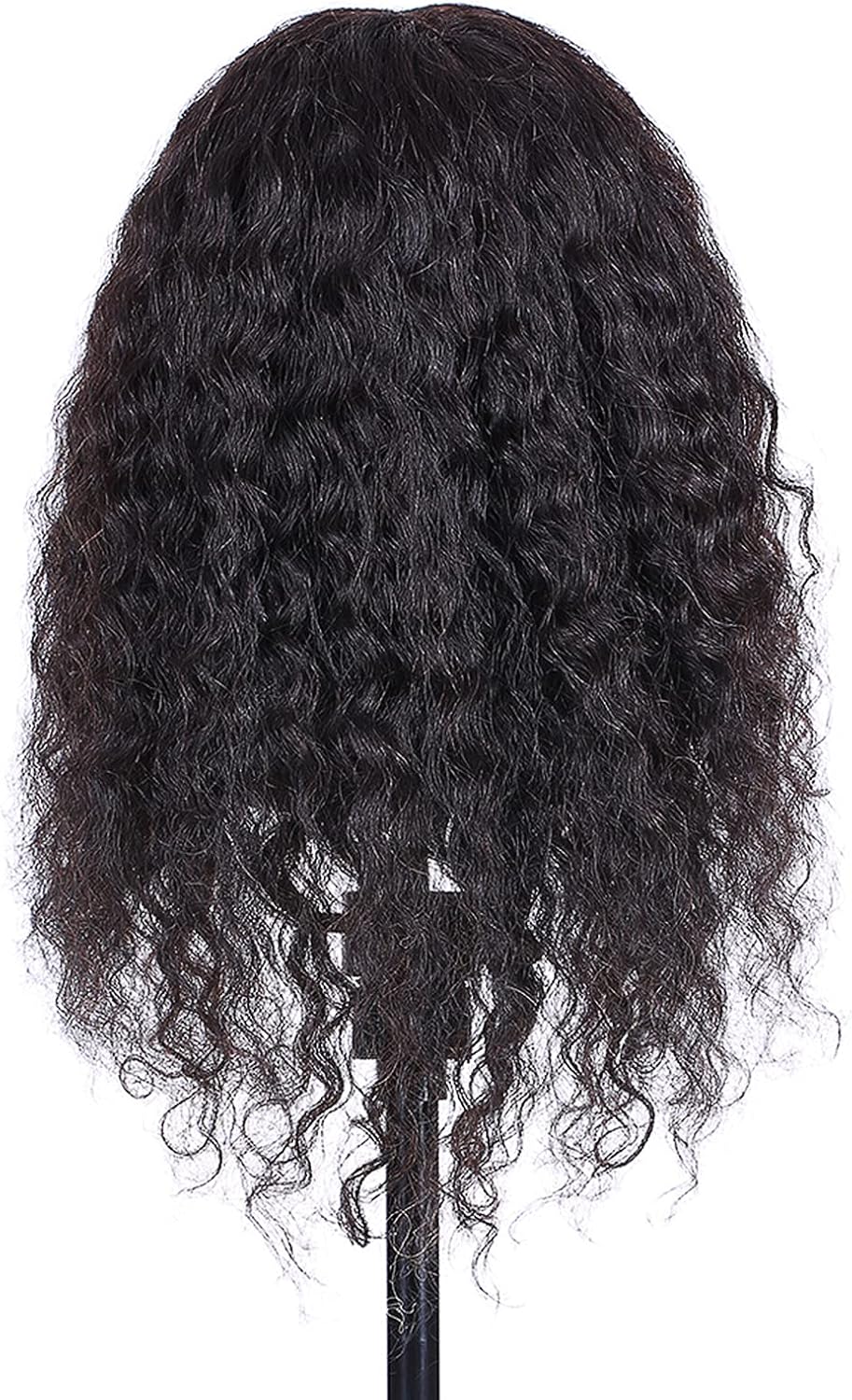 Real Hair Mannequin Head with Free Clamp for Styling Practice