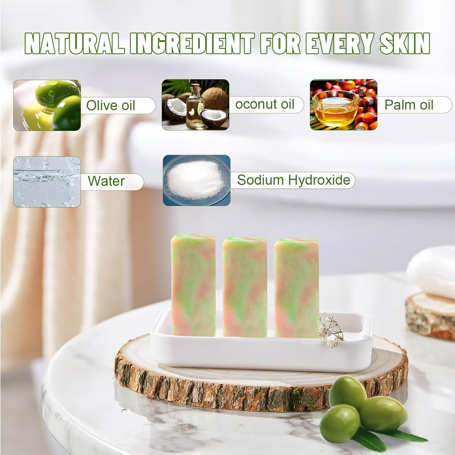 18 Handmade Travel Soaps Individually Wrapped