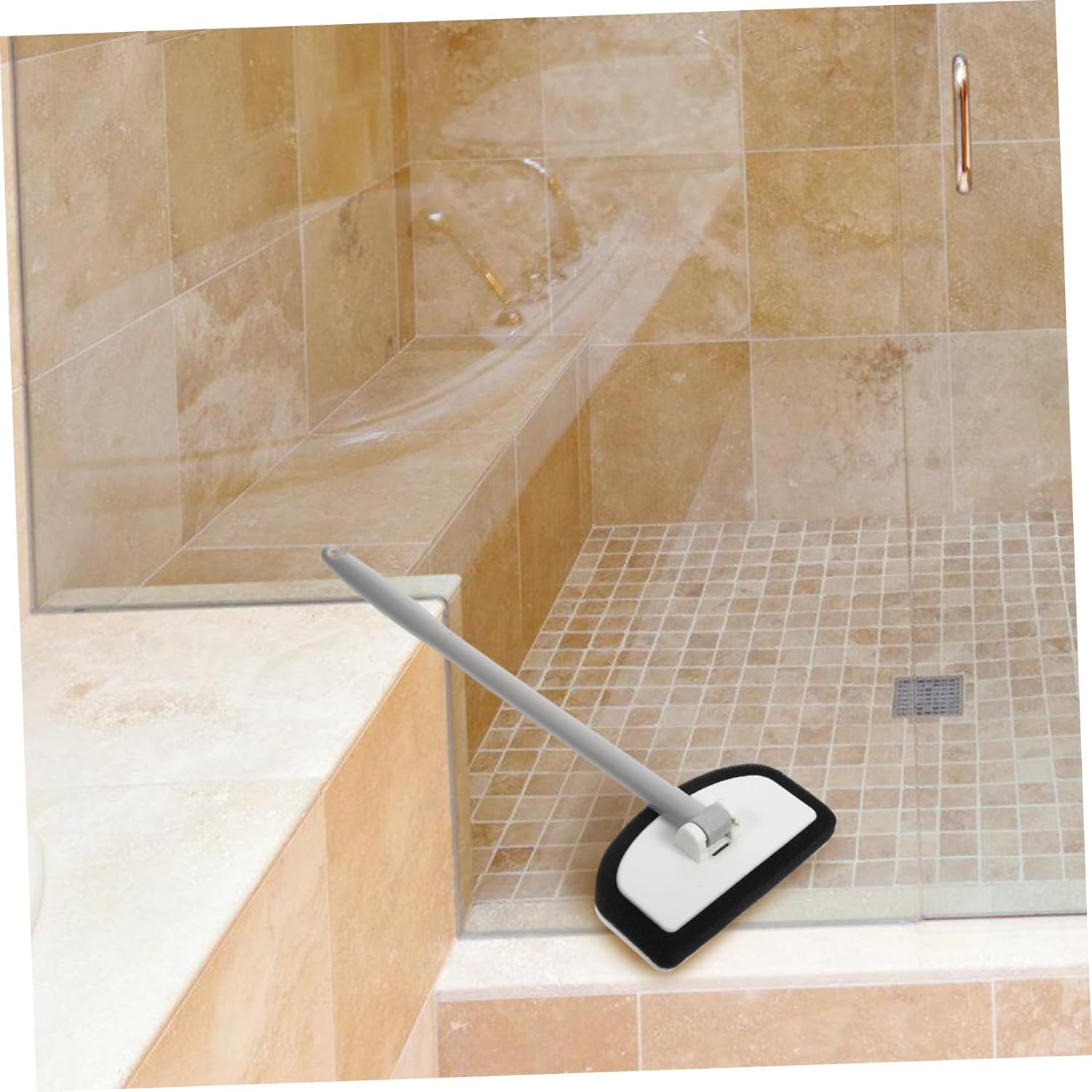 VALICLUD Nano Replacement Head Bathroom Cleaning Brush