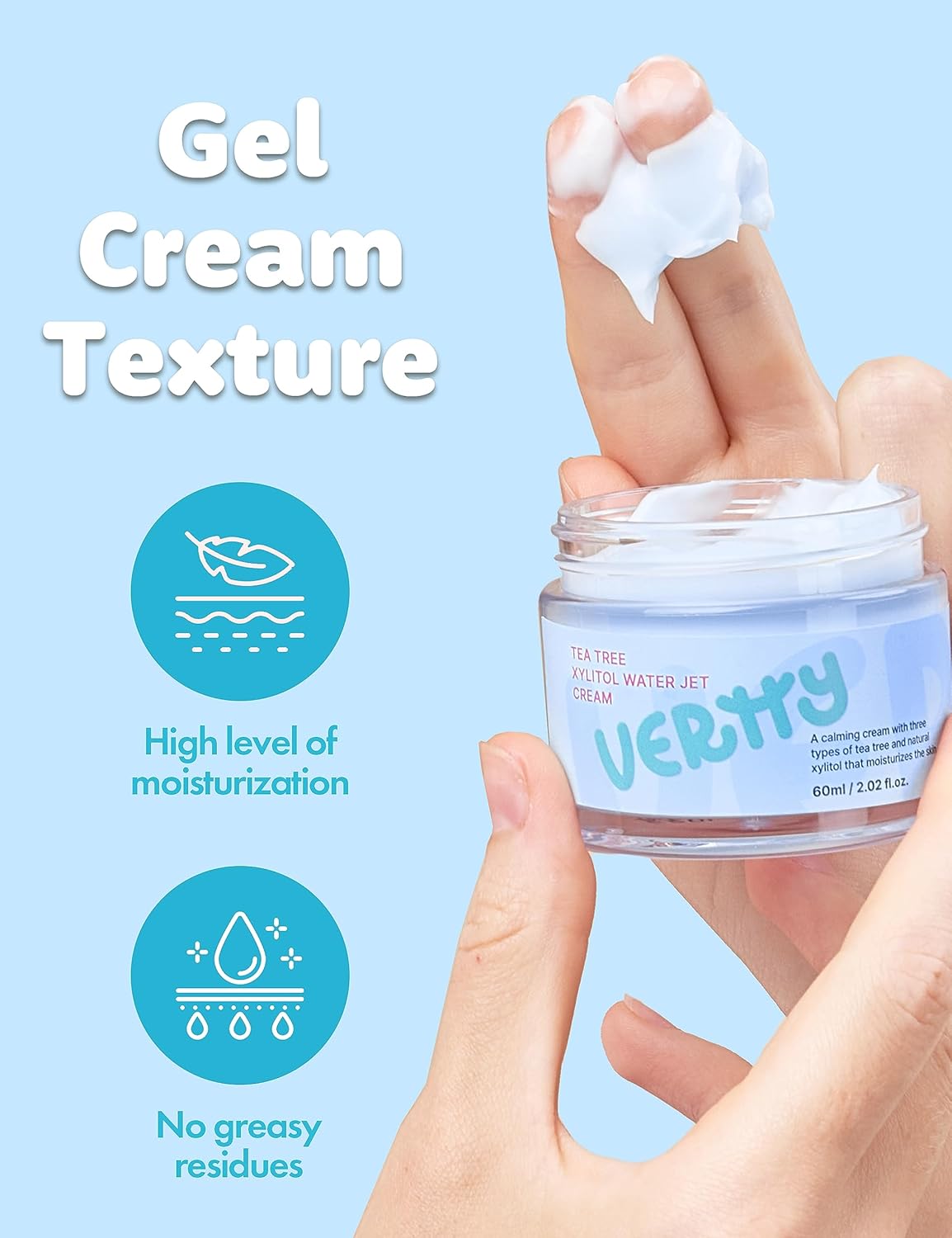 Vertty Tea Tree Xylitol Hydrating Face Cream