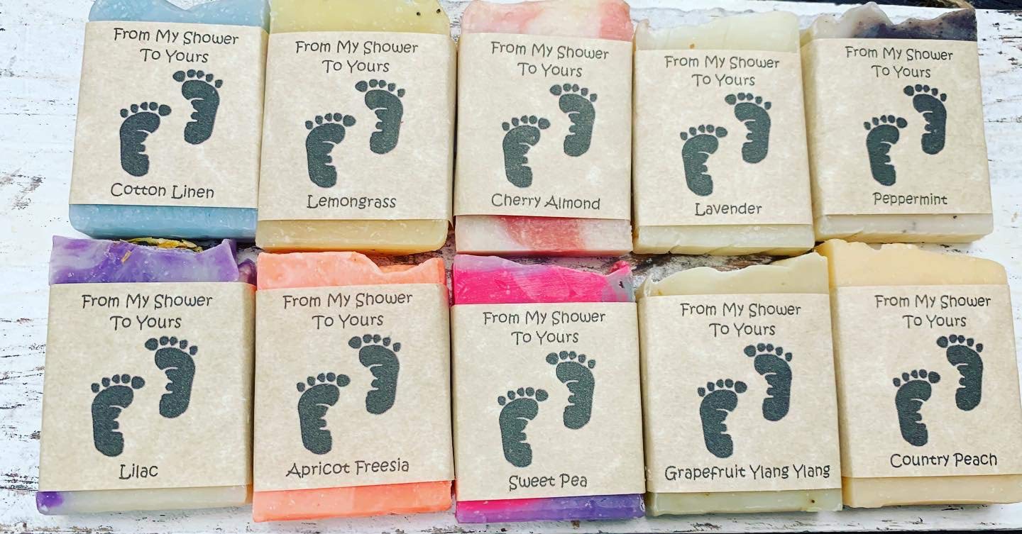 Suds By Stacy and More Sampler Soaps with Custom Labels 50 Pack