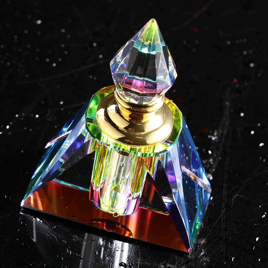 HD Vintage Egyptian Perfume Bottle 3ML Rectangular