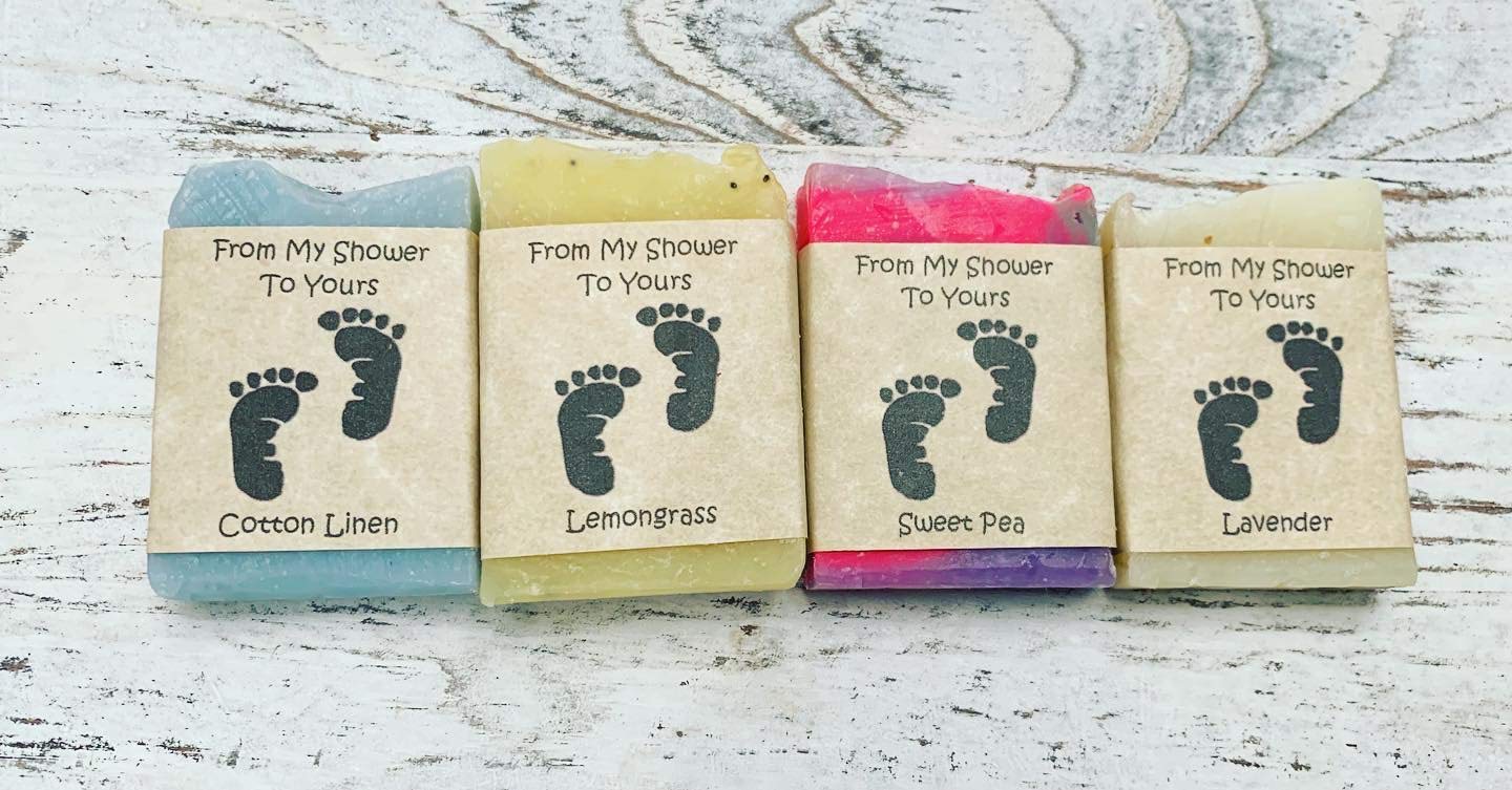 Suds By Stacy and More Sampler Soaps with Custom Labels 50 Pack