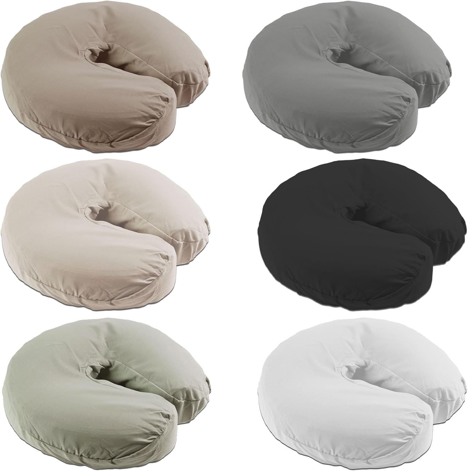 Body Linen Tranquility Microfiber Massage Face Covers - 10 Pack