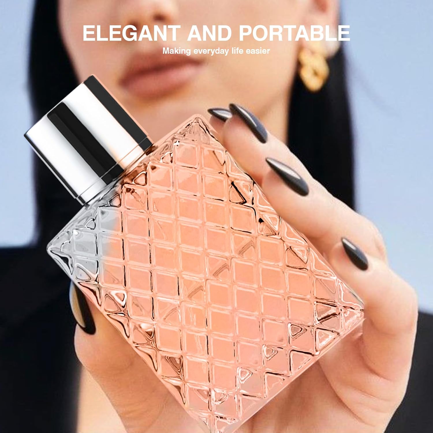 Glass Perfume Bottles Refillable 100ml Atomizer Sprayer
