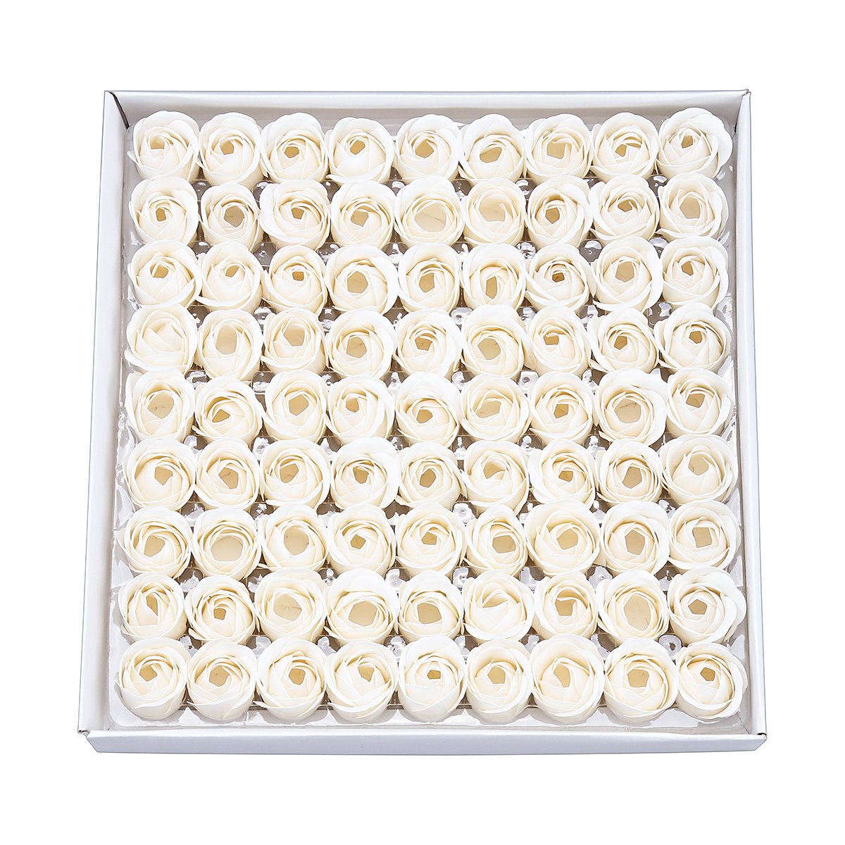 Weiye 81PCS Soap Rose Flower - Flora Scented Romantic Decoration