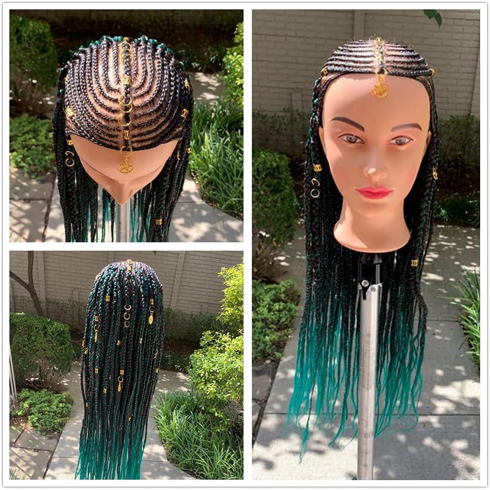 Hairingrid Mannequin Head with Free Clamp Holder Black