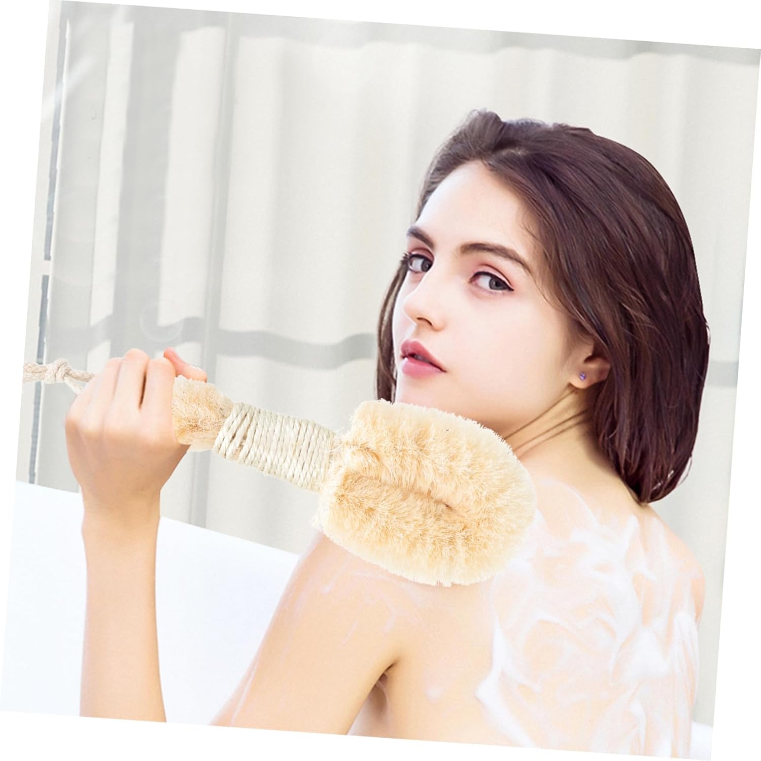 Ipetboom Bath Exfoliating Brush for Home Use
