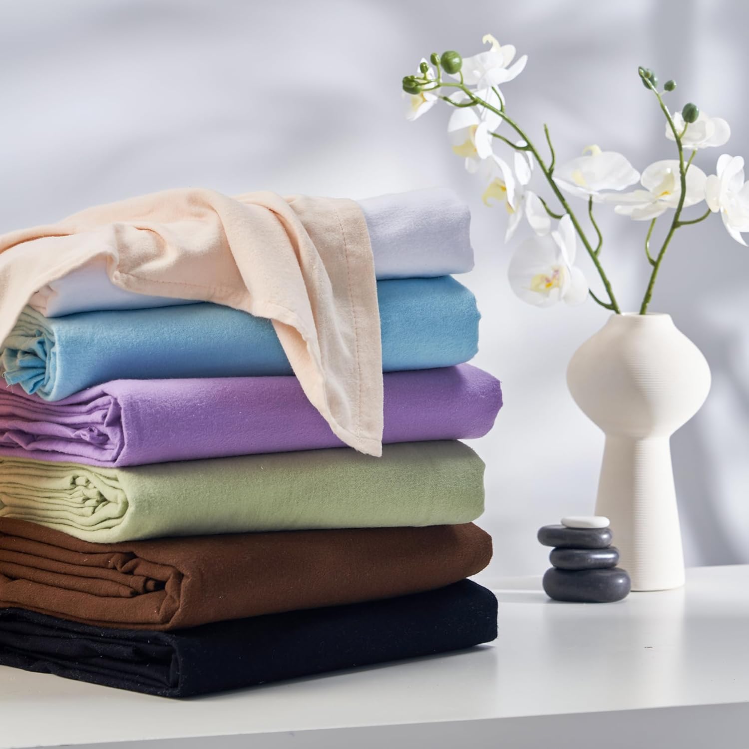 Master Massage Cotton Flannel Sheets Set 3 Piece