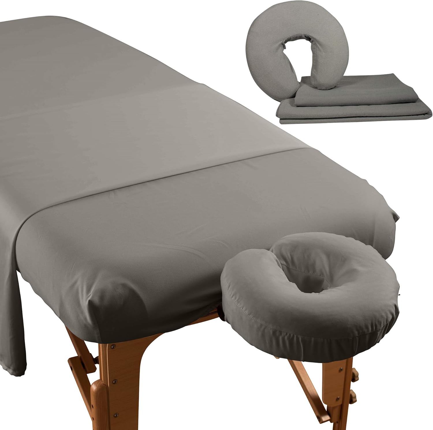 Deluxe Flannel Massage Table Sheet Set - 3 Piece