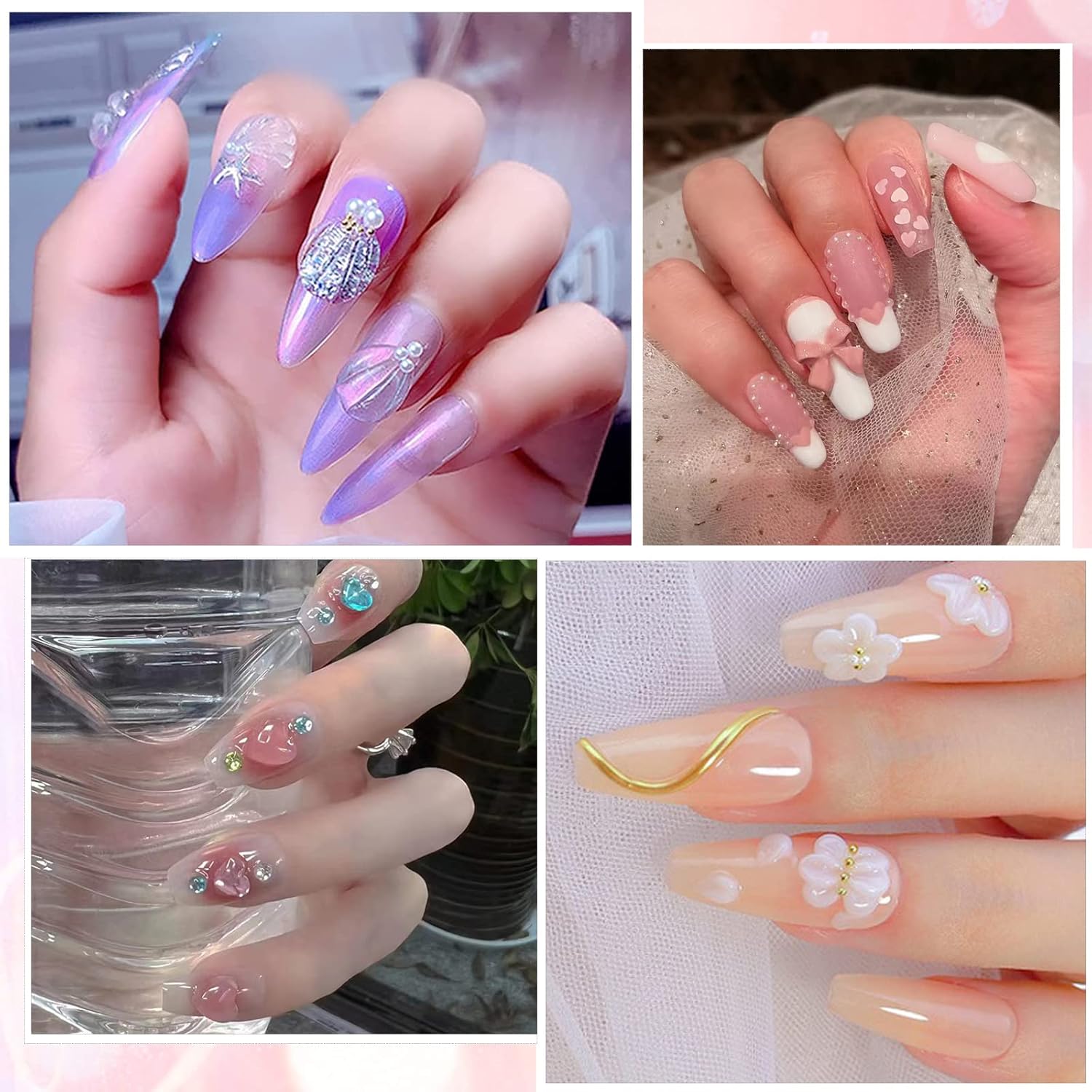 YEPYEPGO Solid Builder Gel for Nails 2pcs Set