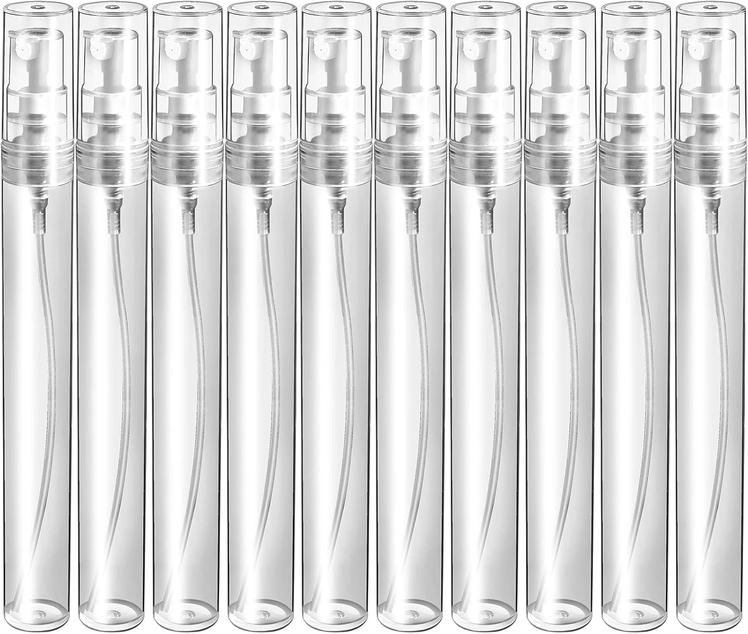 Fandamei 10 Pack Mini Refillable Spray Bottles