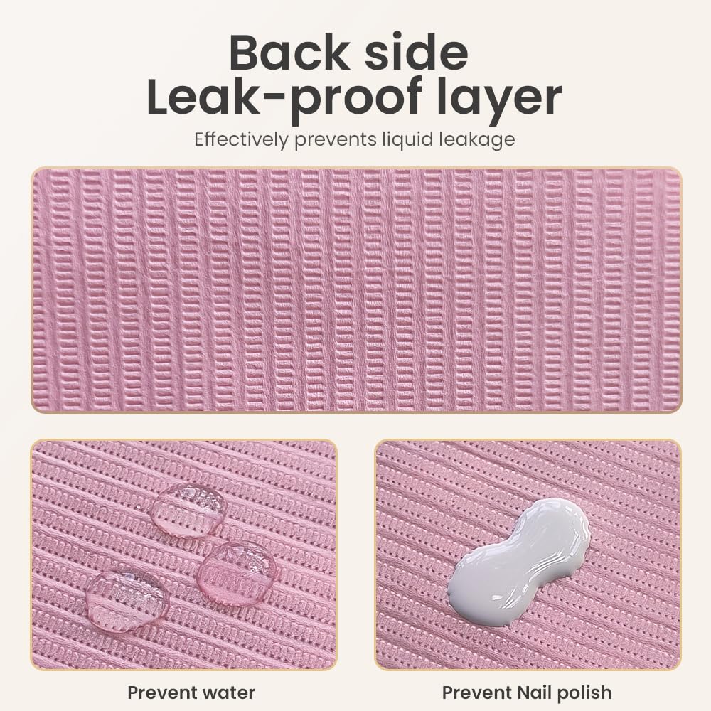 Disposable Nail Mats 50Pcs Non-Slip Waterproof for Manicure Salon Home