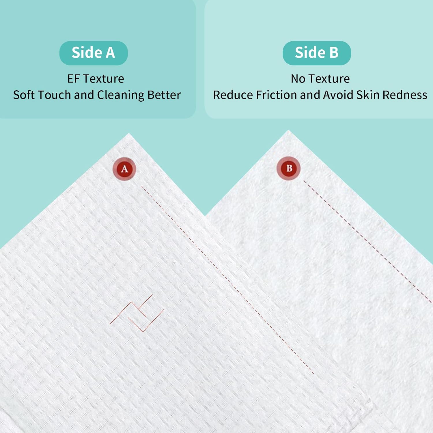 Ditoi Ultra Soft Face Towels 10x12 45 Count 3 Pack