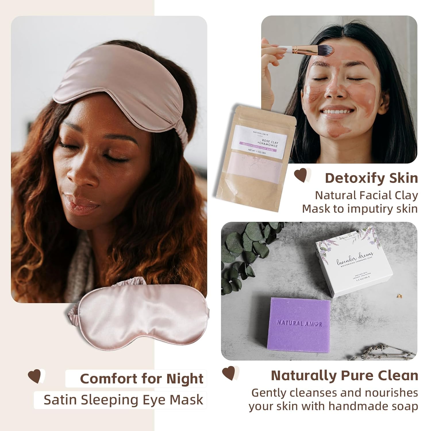 Natural Amor Spa Gift Set for Women