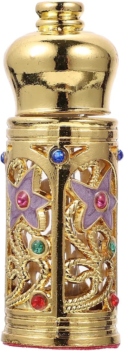 Beavorty Vintage Glass Refillable Perfume Bottle