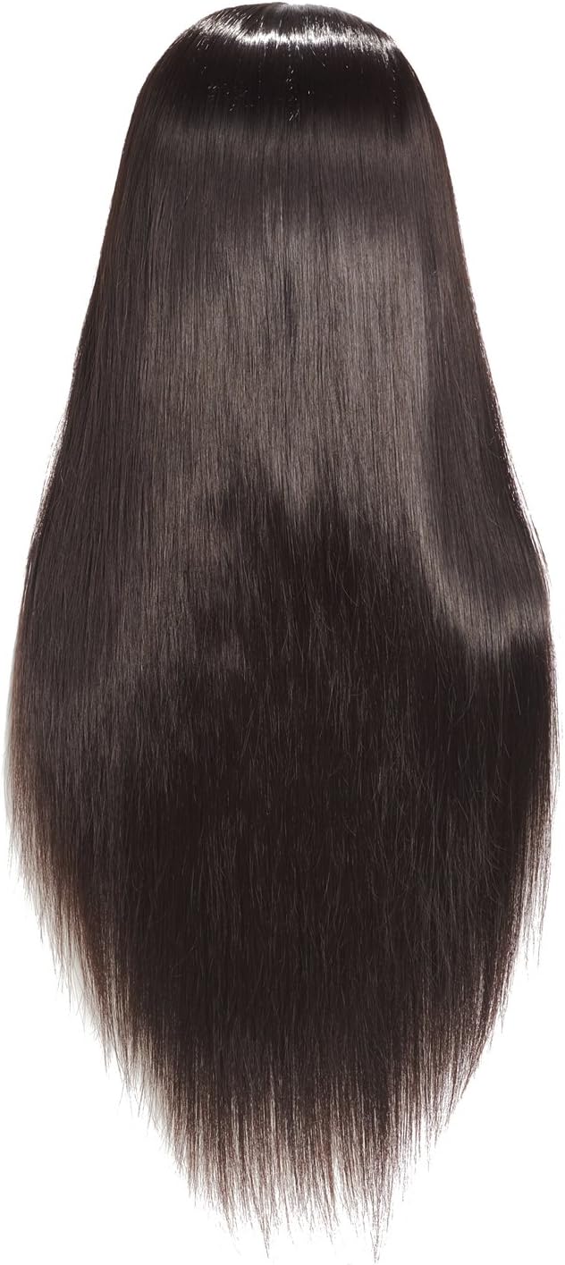 Hairingrid Mannequin Head with Free Clamp Holder Black