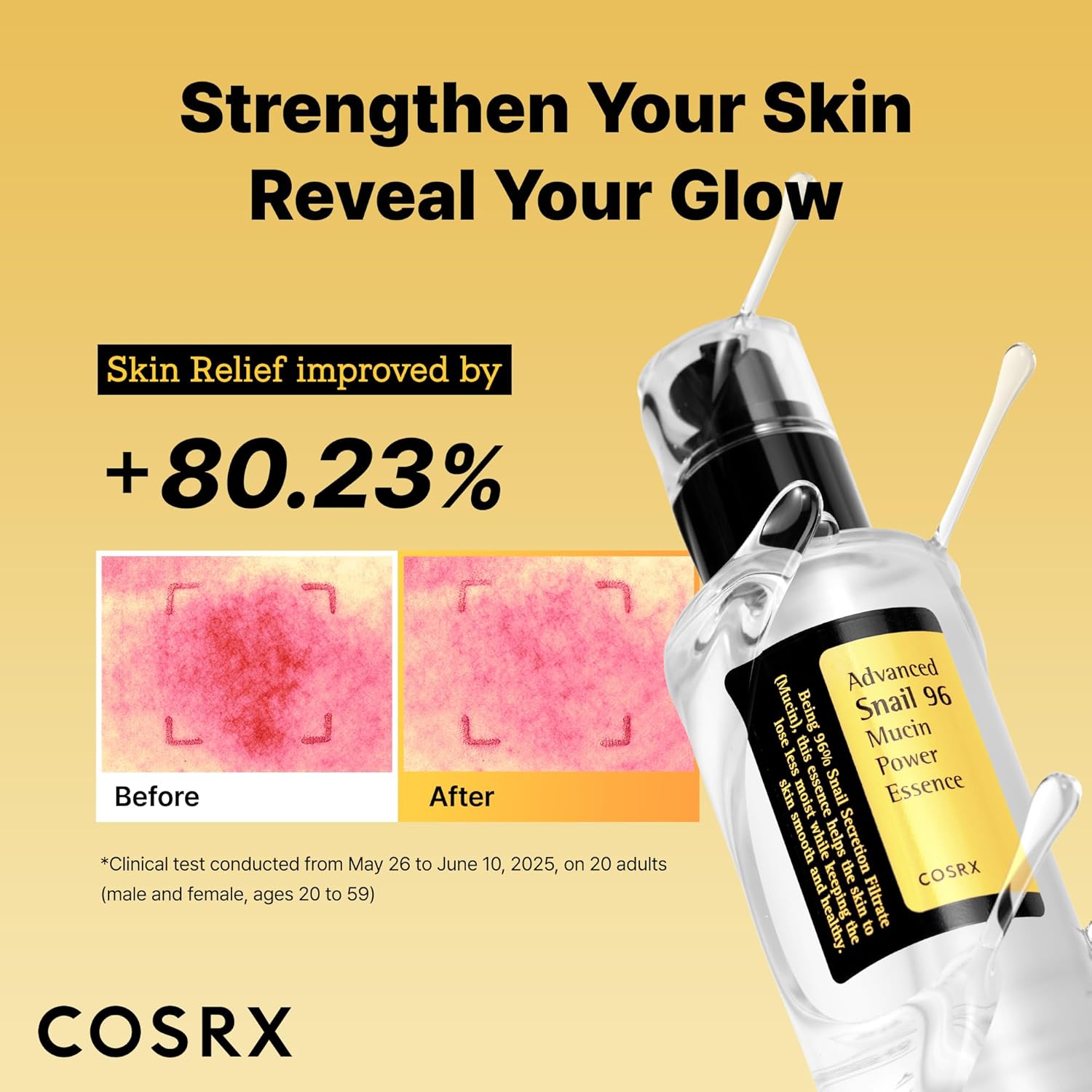 COSRX Snail Mucin 96 Essence Repair Serum 100ml