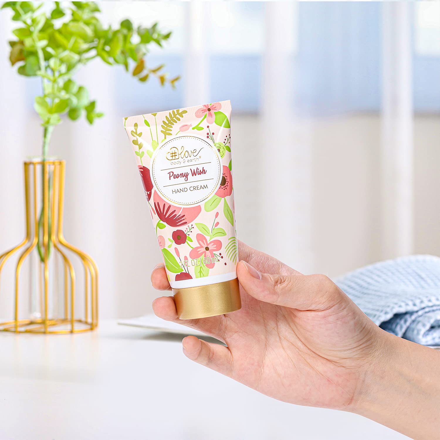 Peony Wish Hand Lotion Gift Set for Women