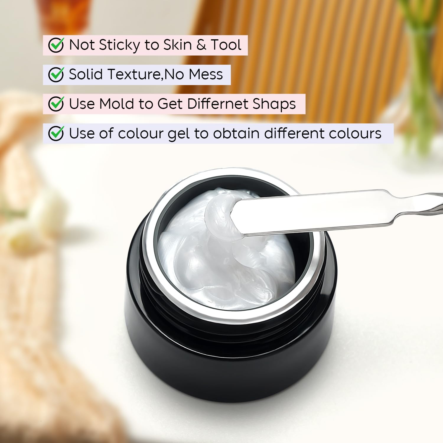 AIMEILI 3D Texture Gel Nail Glue for DIY Art