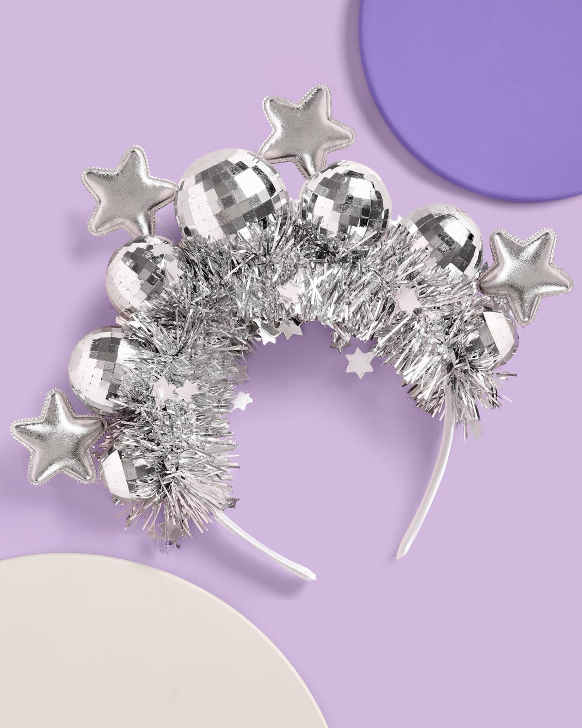 Xo Fetti Disco Balls Stars Headband 4th of July Party Accessory