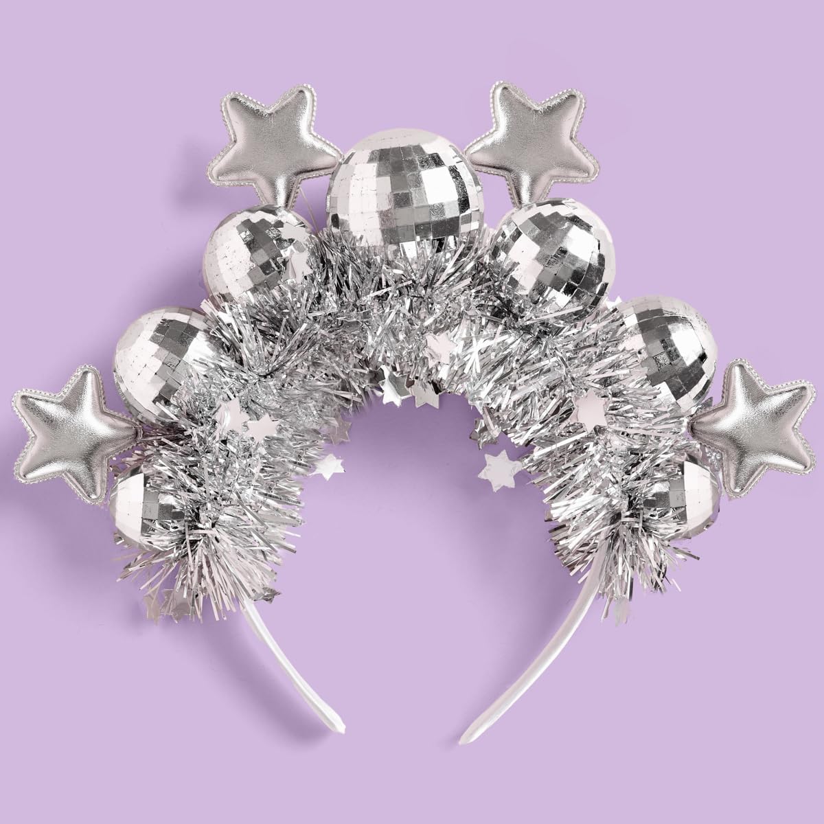 Xo Fetti Disco Balls Stars Headband 4th of July Party Accessory