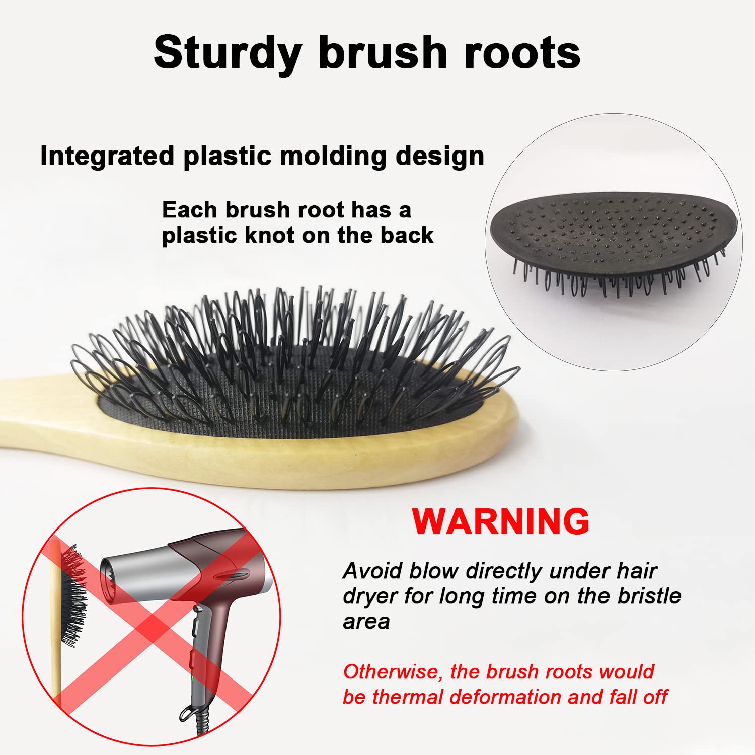 Amirce Wig Brush Set for Synthetic Hair