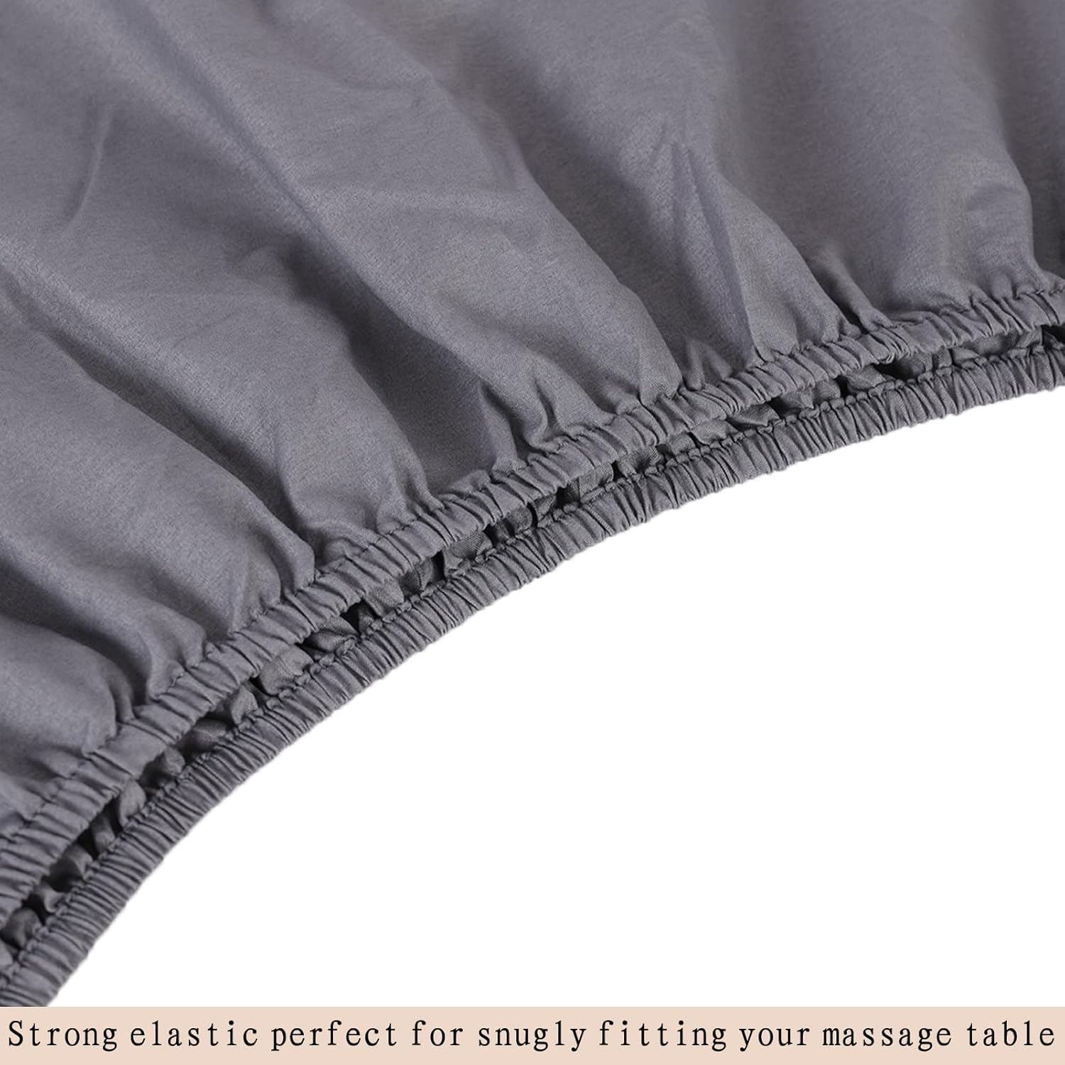 MRJ Microfiber Massage Sheet Set of 3 Pcs Gray