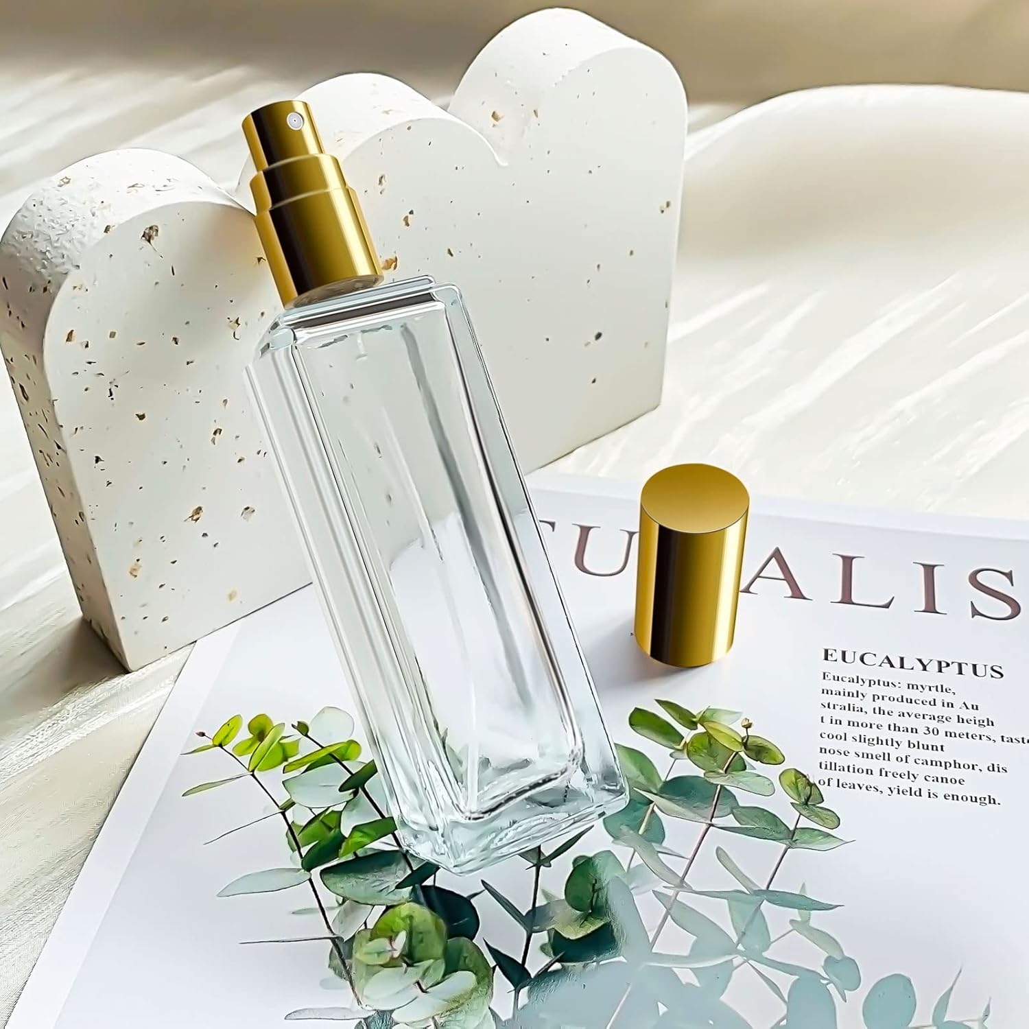 IRON BILL 30 ml Glass Spray Bottle 6 PCS Gold