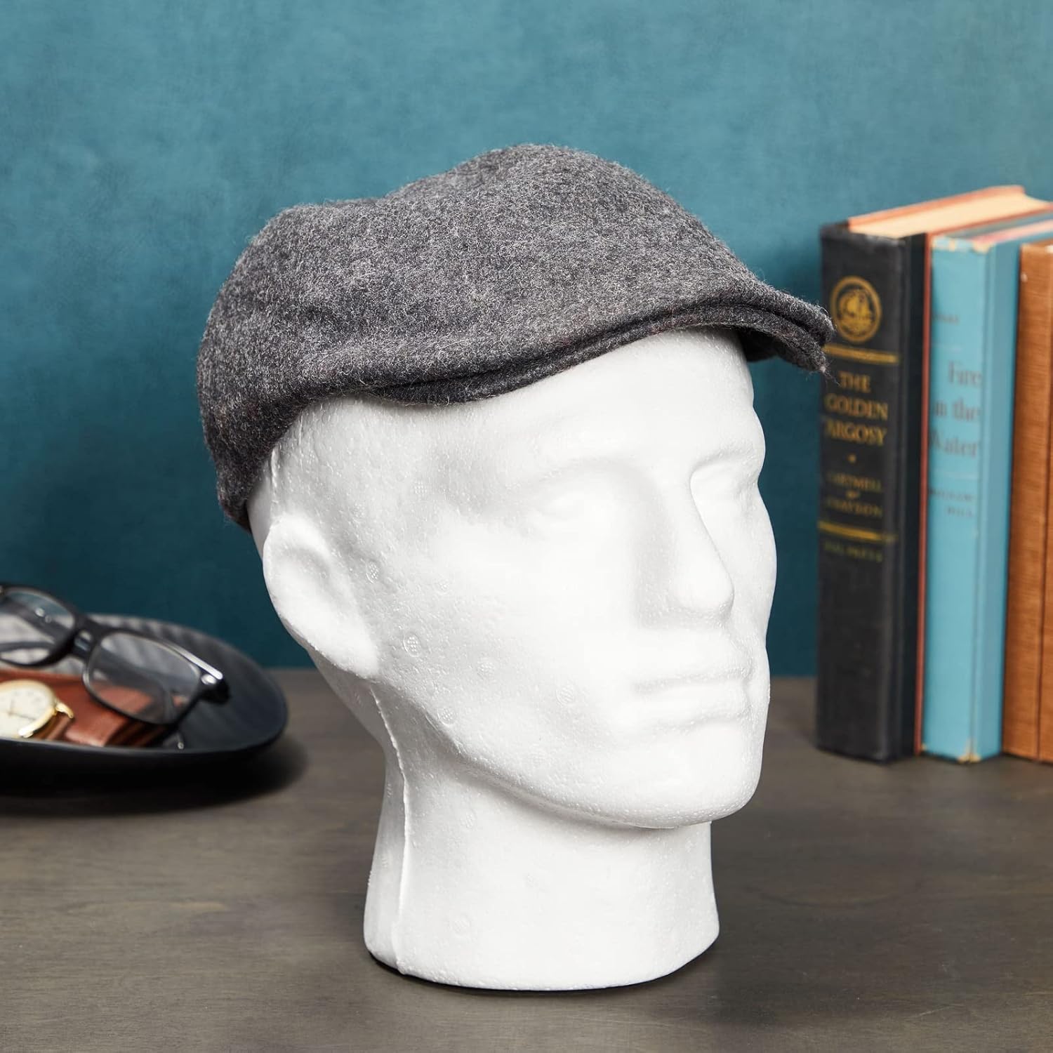 Juvale Foam Head Mannequin for Wigs Hats Masks