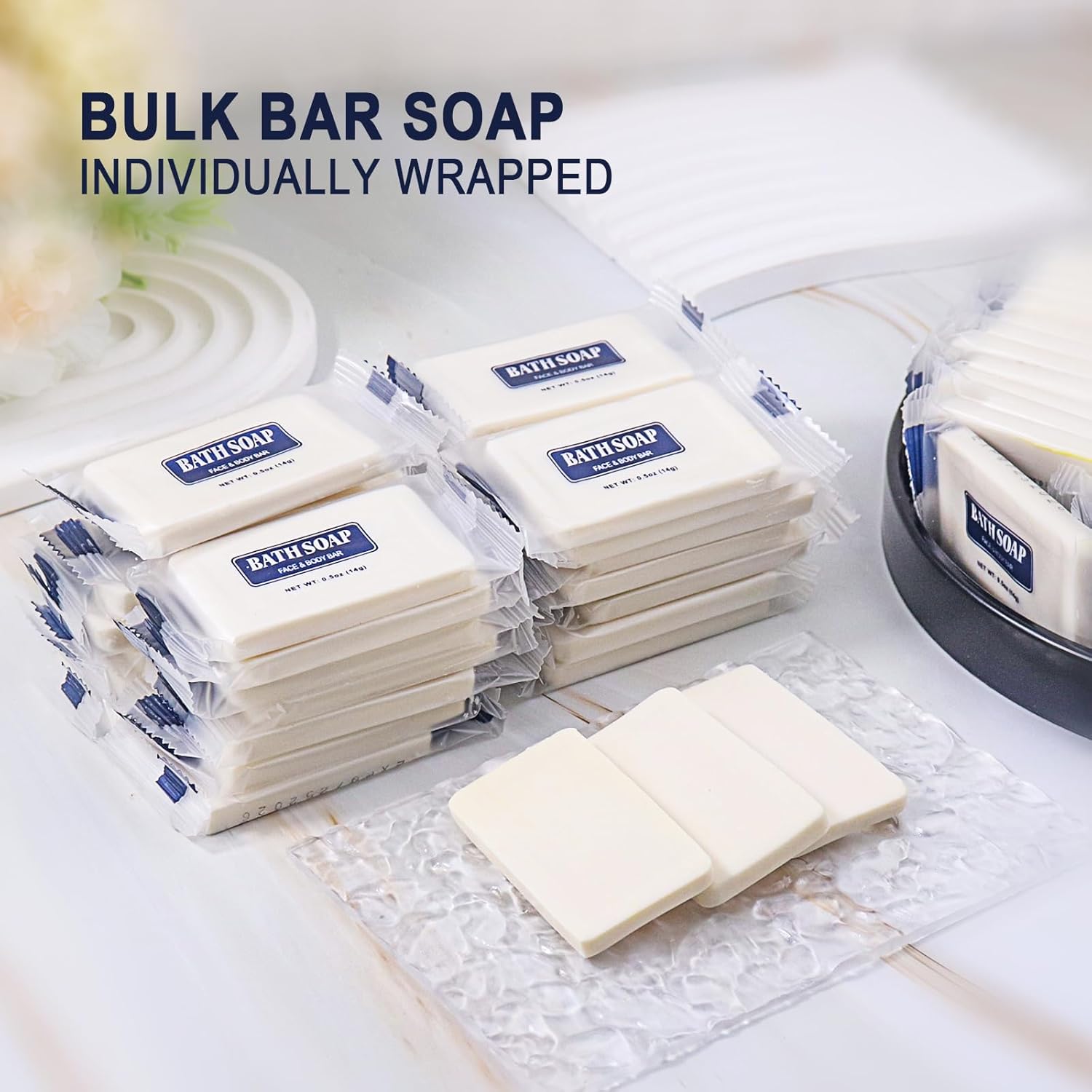 120 Pack Mini Bar Soap Travel Size 05 Oz