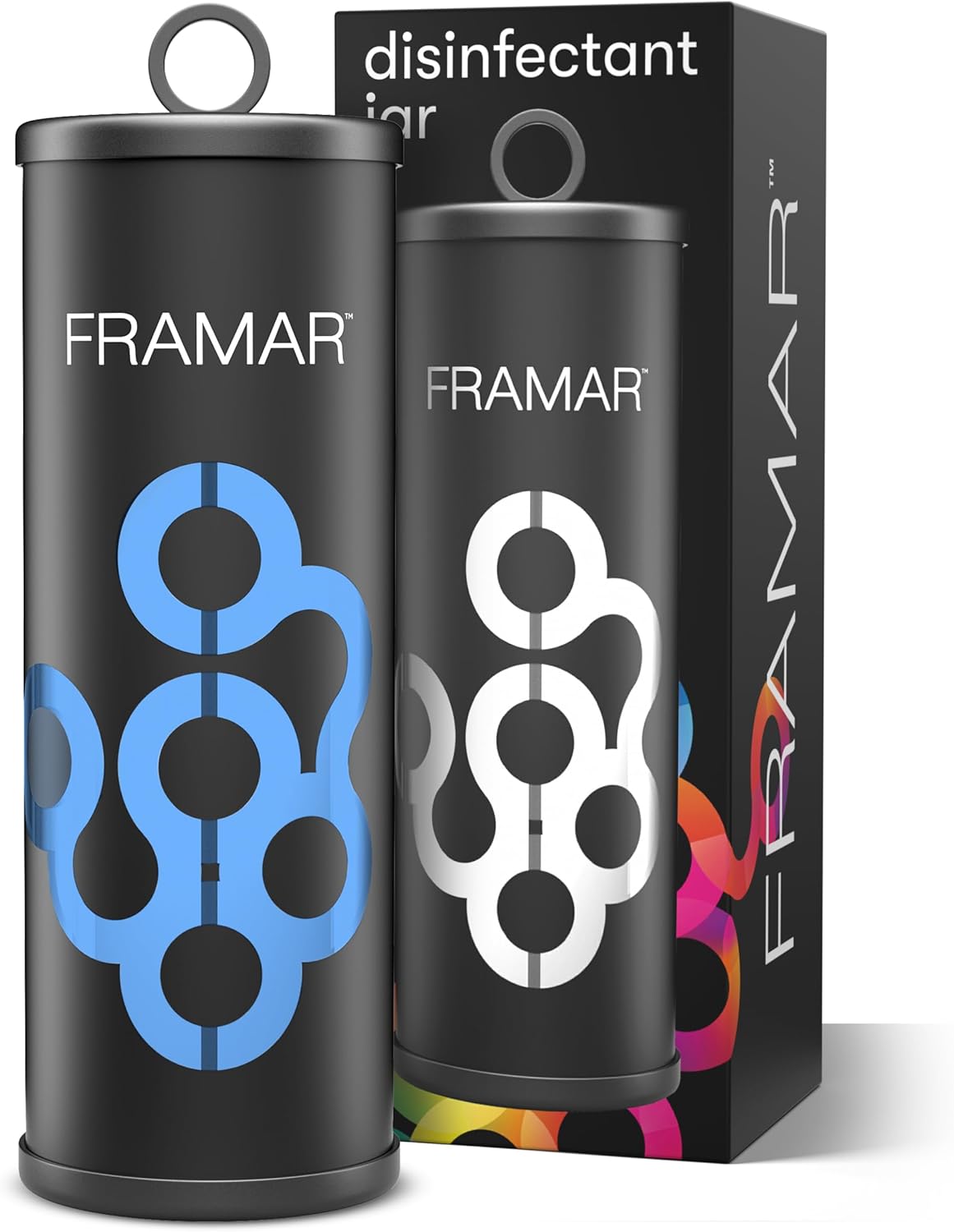 Framar Disinfectant Jar for Salon - Stylish and Durable